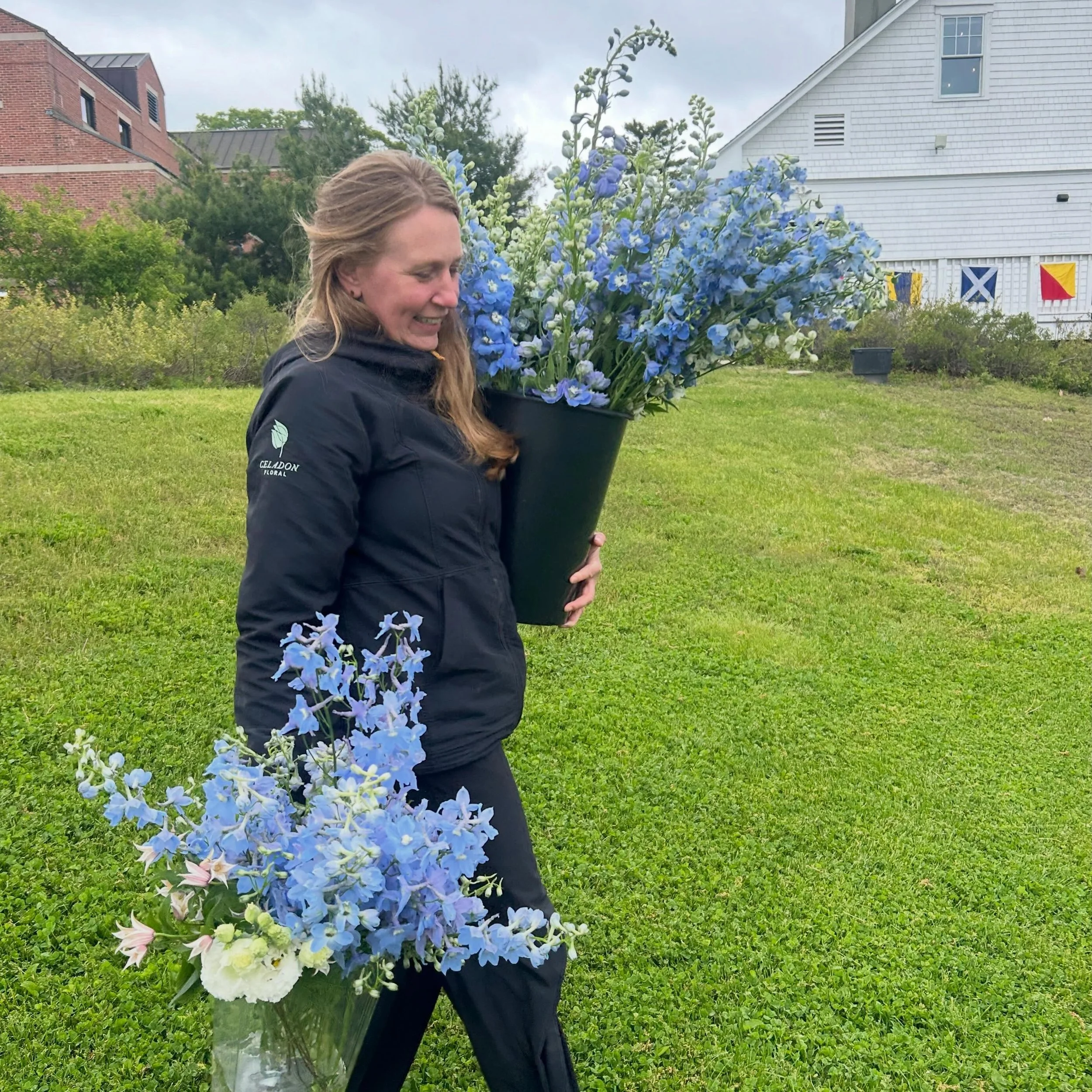 The stars aligned this week!

When I was working on today&rsquo;s wedding recipe back in January, I knew there was a chance I&rsquo;d be able to find some locally grown light blue delphinium during the last week of May. If not, I planned to order som