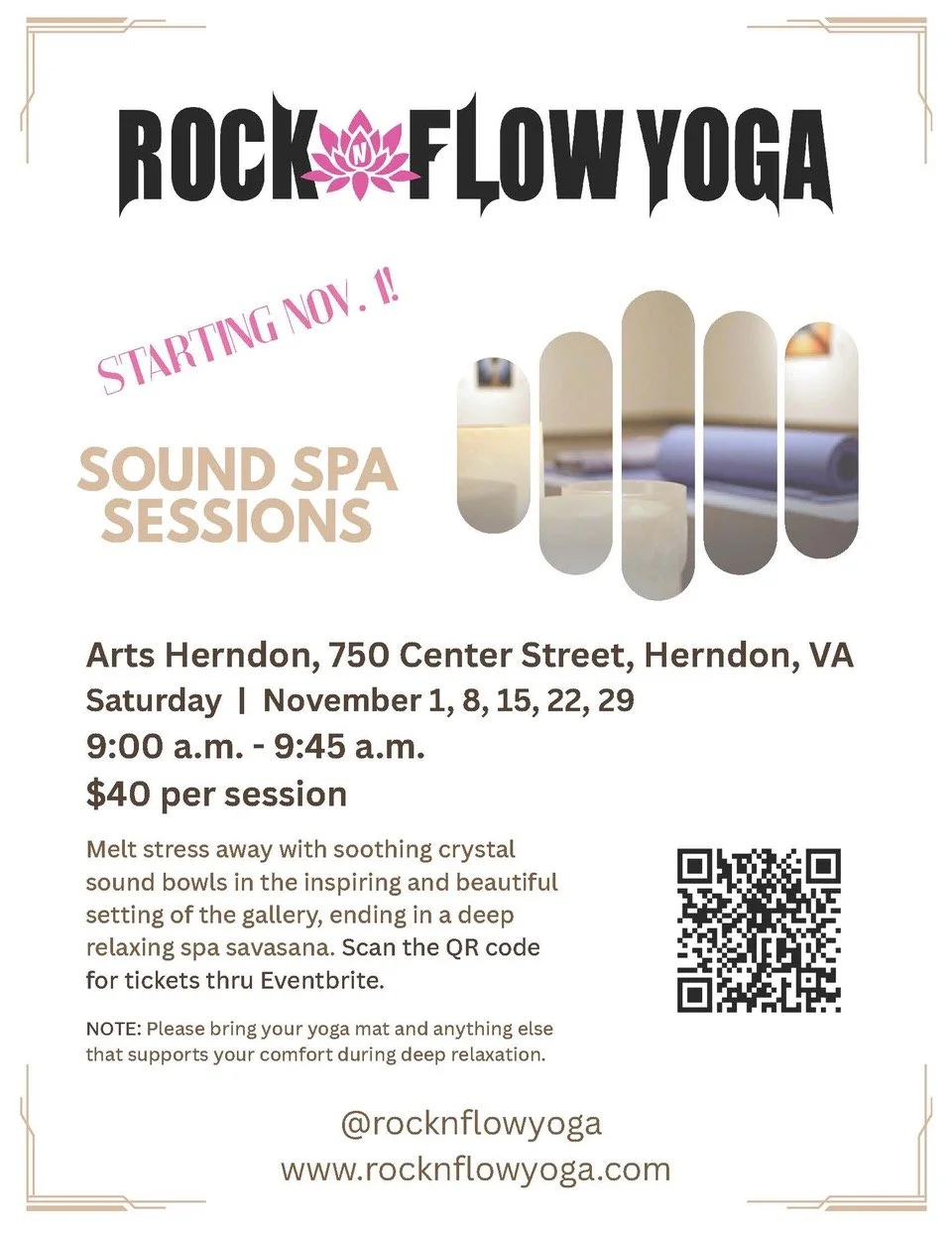 Rock Flow Yoga and Sound Bath