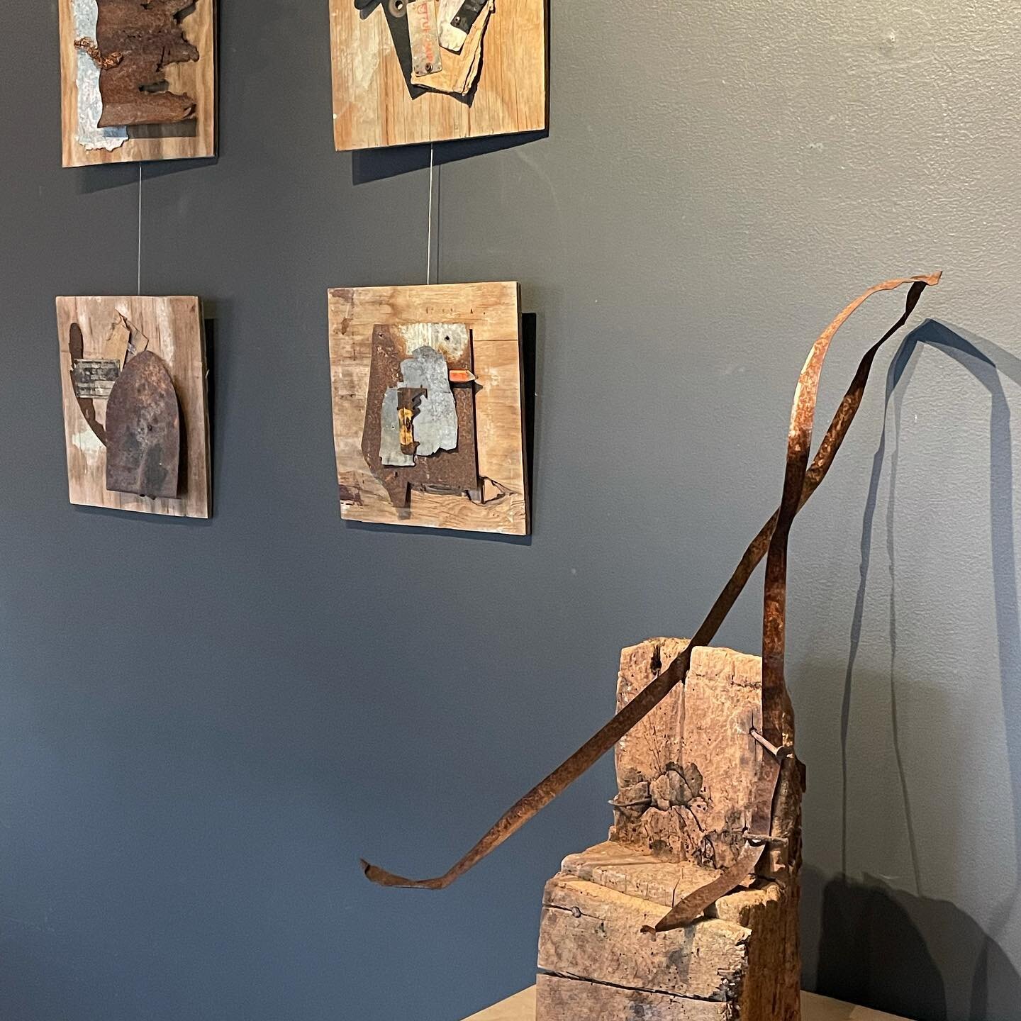 New and exciting artwork at Arts Herndon, Doug Fuller is the master of recycled art !! It is stunning... He will also be doing a one-day workshop in how to create what you find into fabulous Art!  Come join us info@artsherndon.com