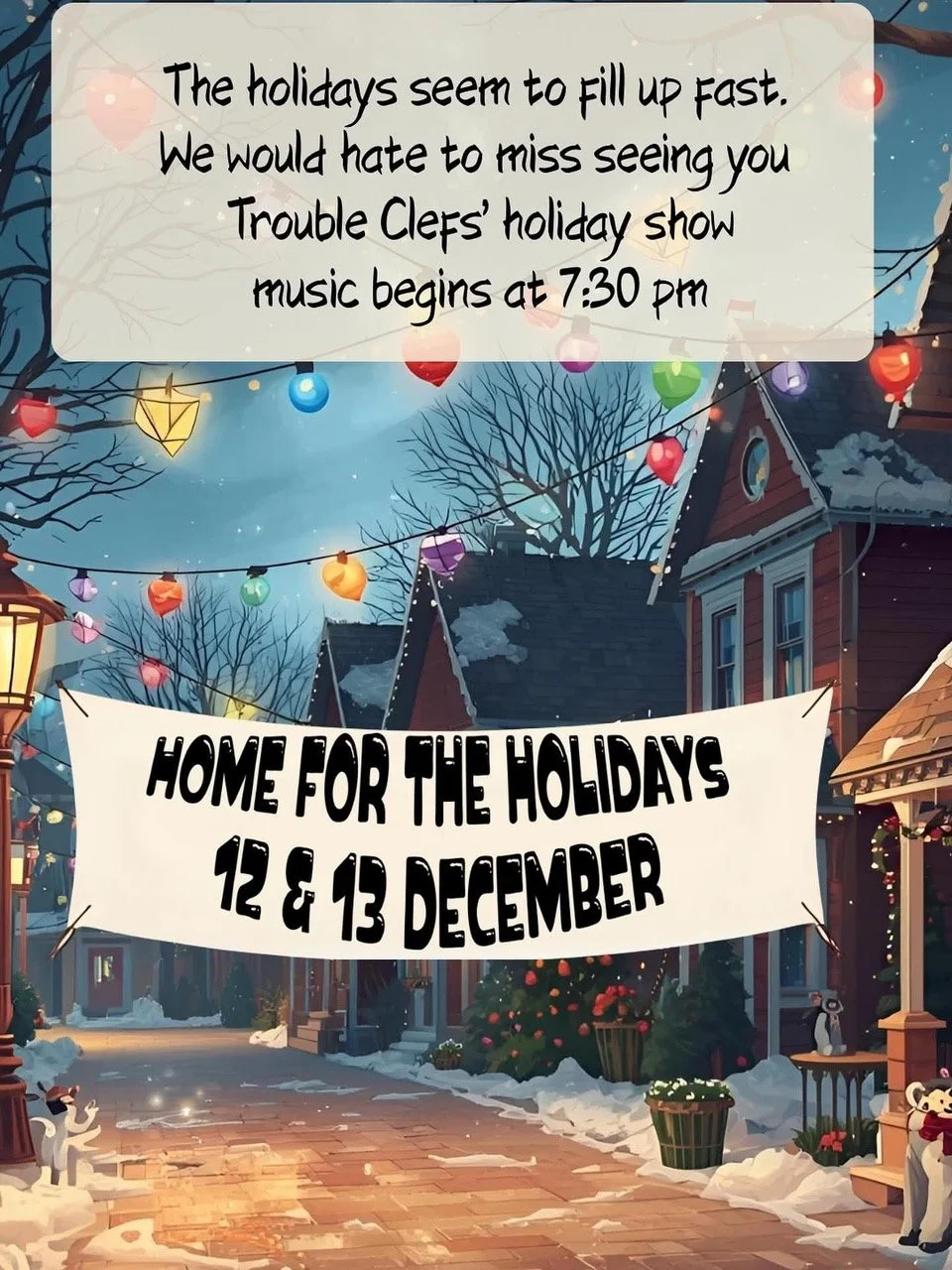 Home for the Holidays - Trouble Clefs