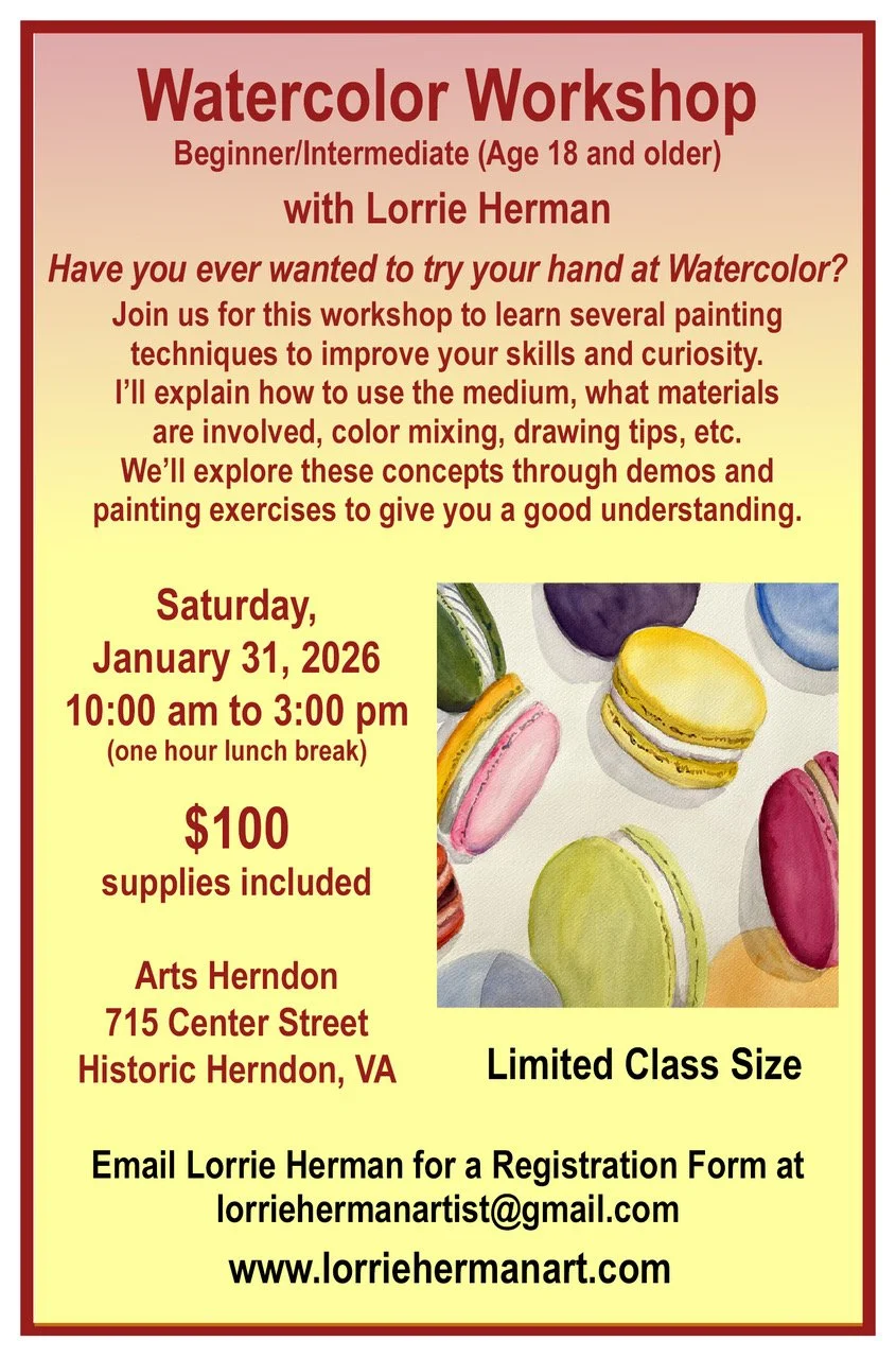 Watercolor Workshop with Lorrie Herman