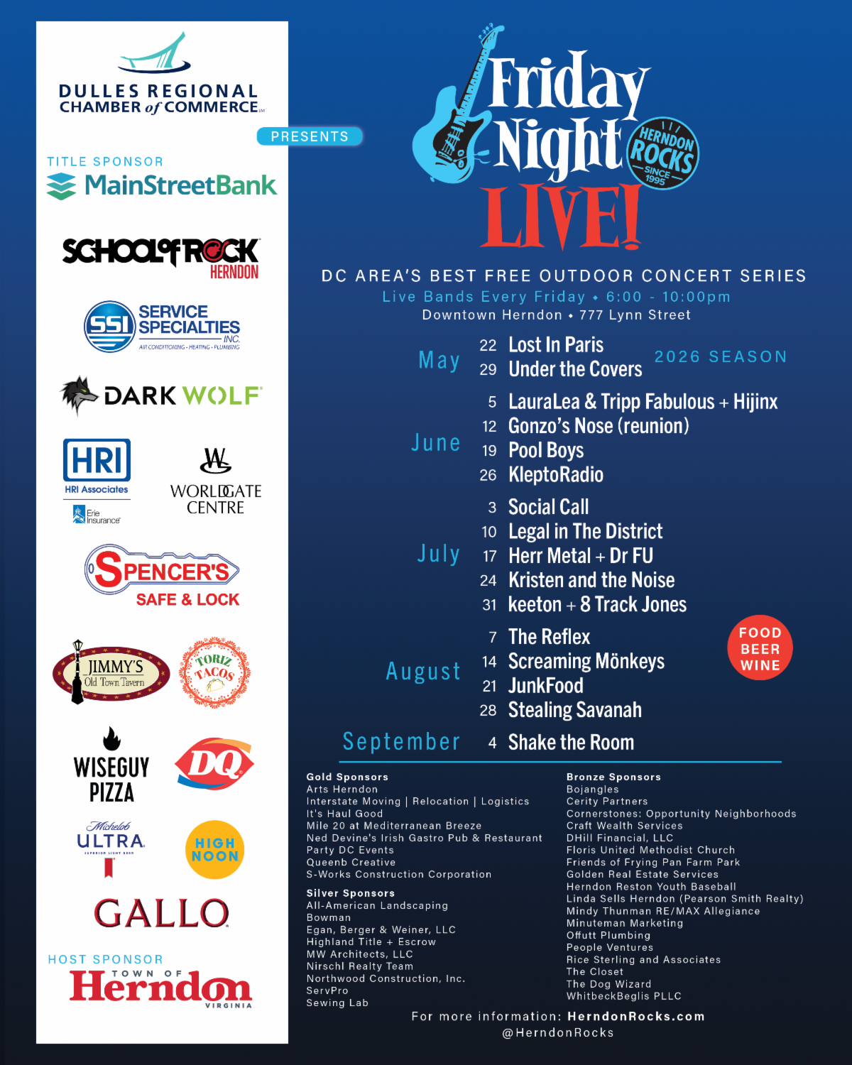 Friday Night Live 2026