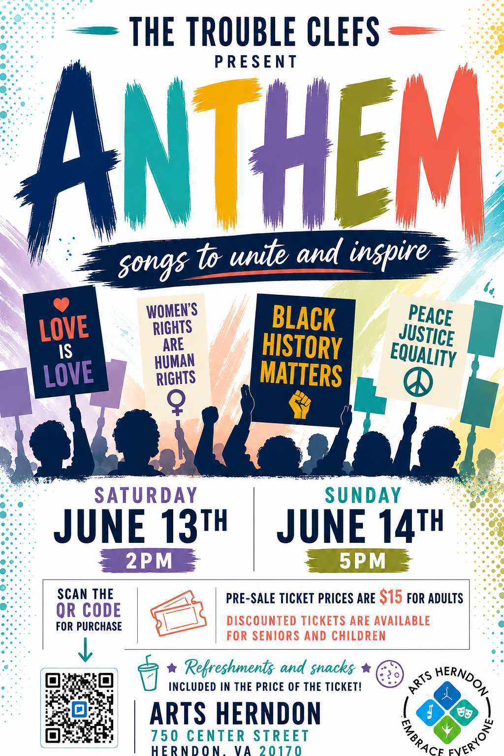 The Trouble Clefs Present Anthem - Songs to Unite and Inspire