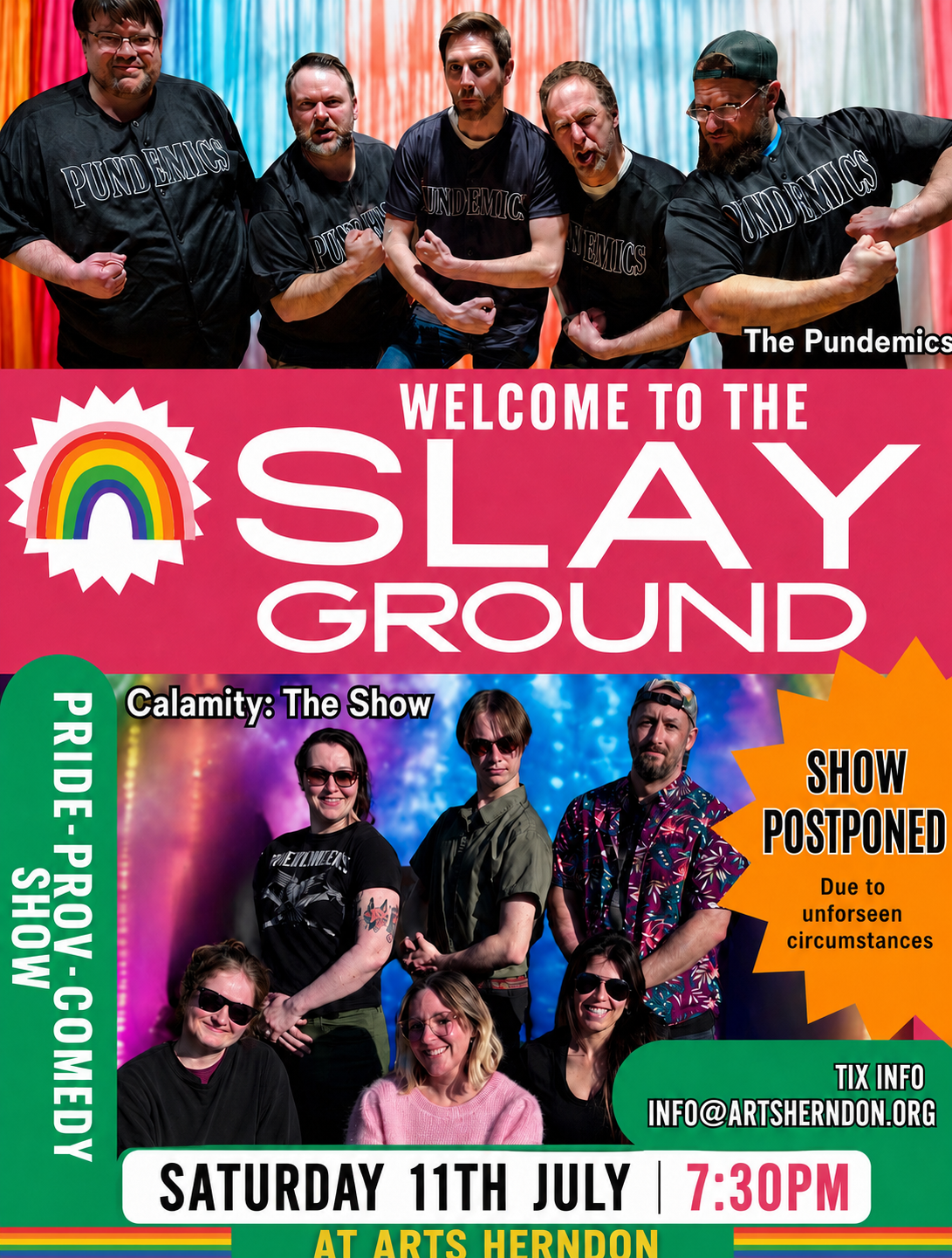 Welcome to the Slay Ground: Pride-Prov-Comedy Show