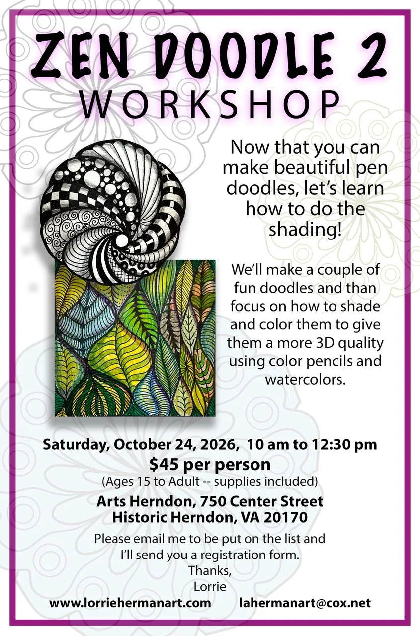 Zen Doodle 2 Workshop