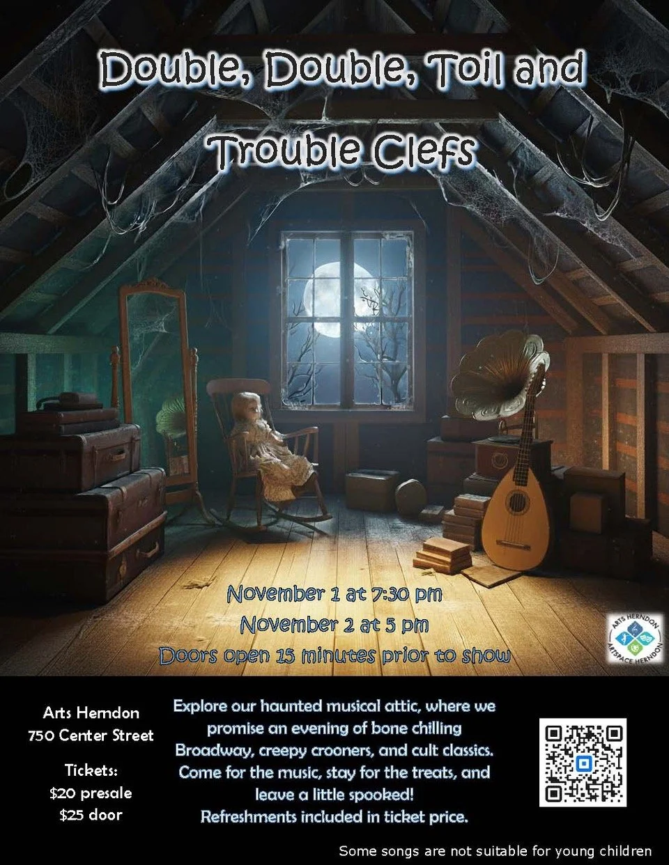 Double, Double, Toil and Trouble Clefs