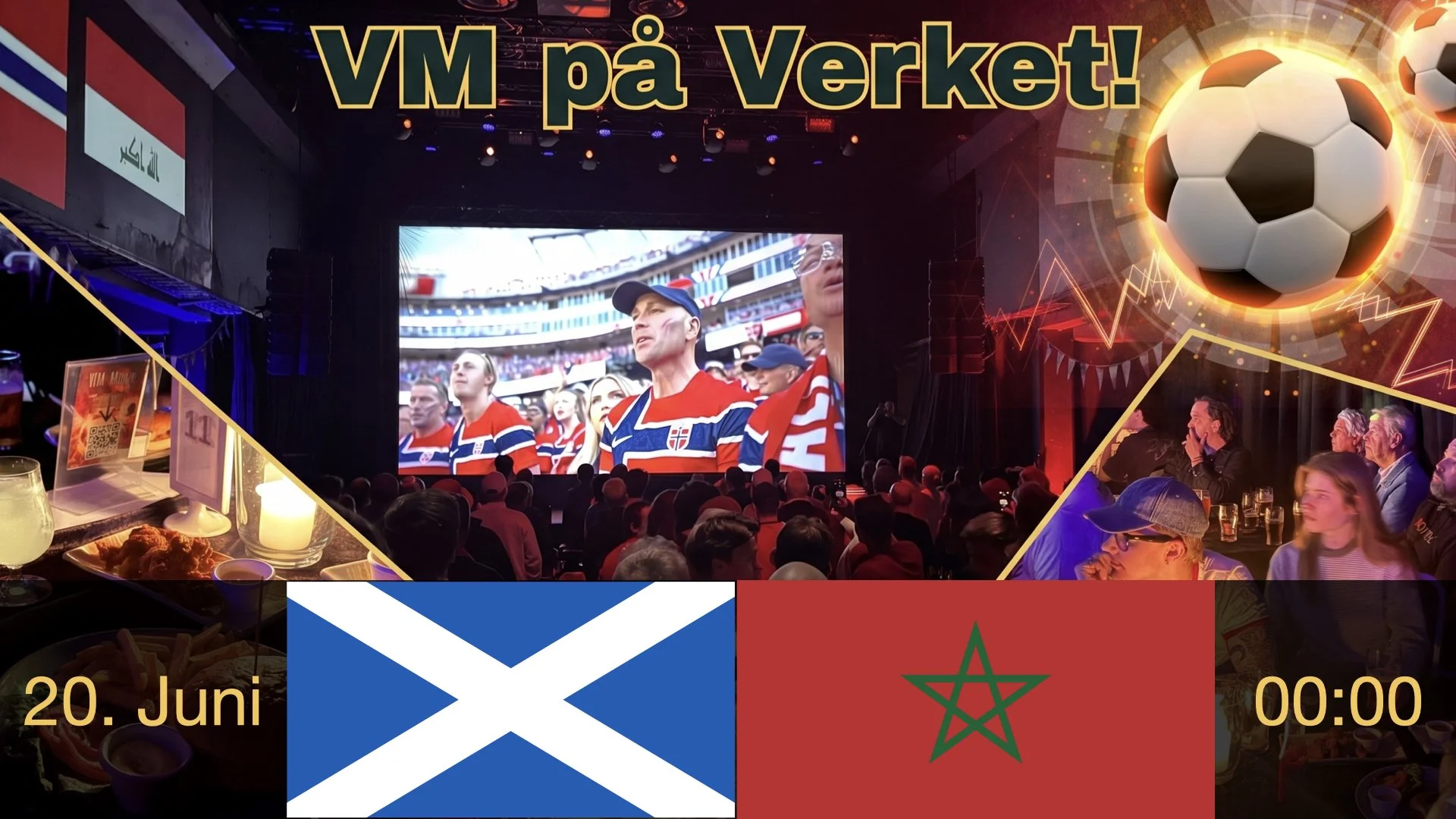 VM på Verket: Skottland-Marokko