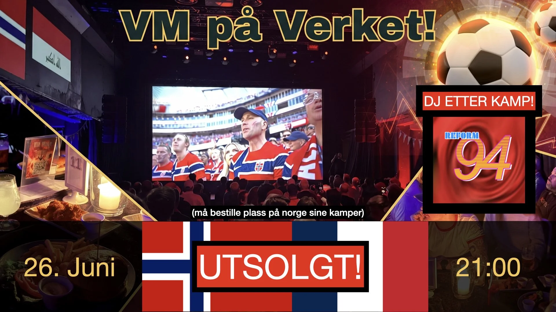 Norge - Frankrike (m/ DJ reform 94)