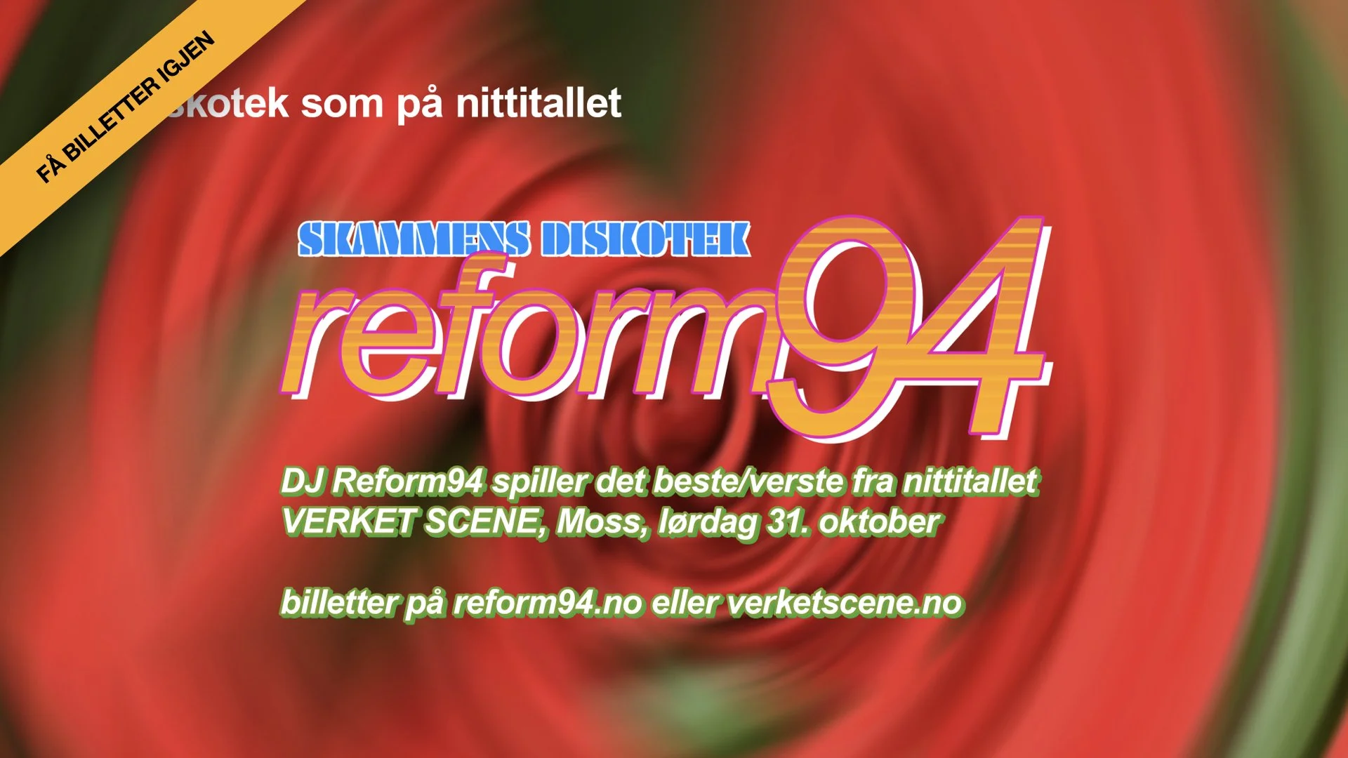 Reform94 - Diskotek som på nittitallet
