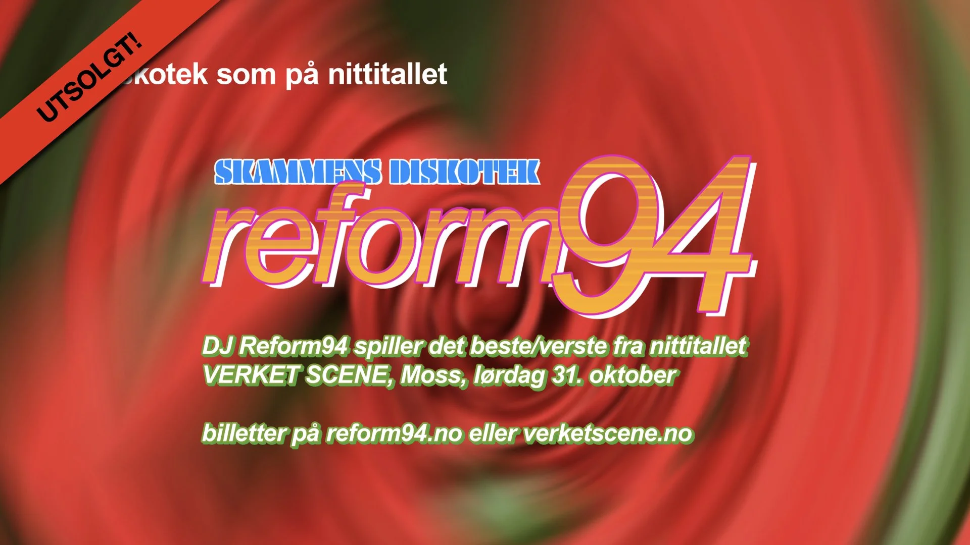 Reform94 - Diskotek som på nittitallet