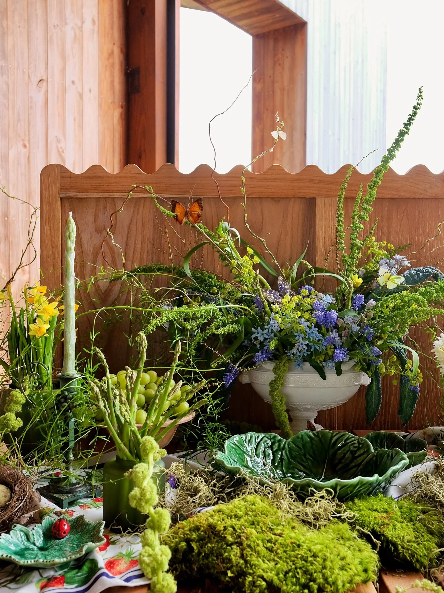 Easter weekend displays for @wildflowerauberge