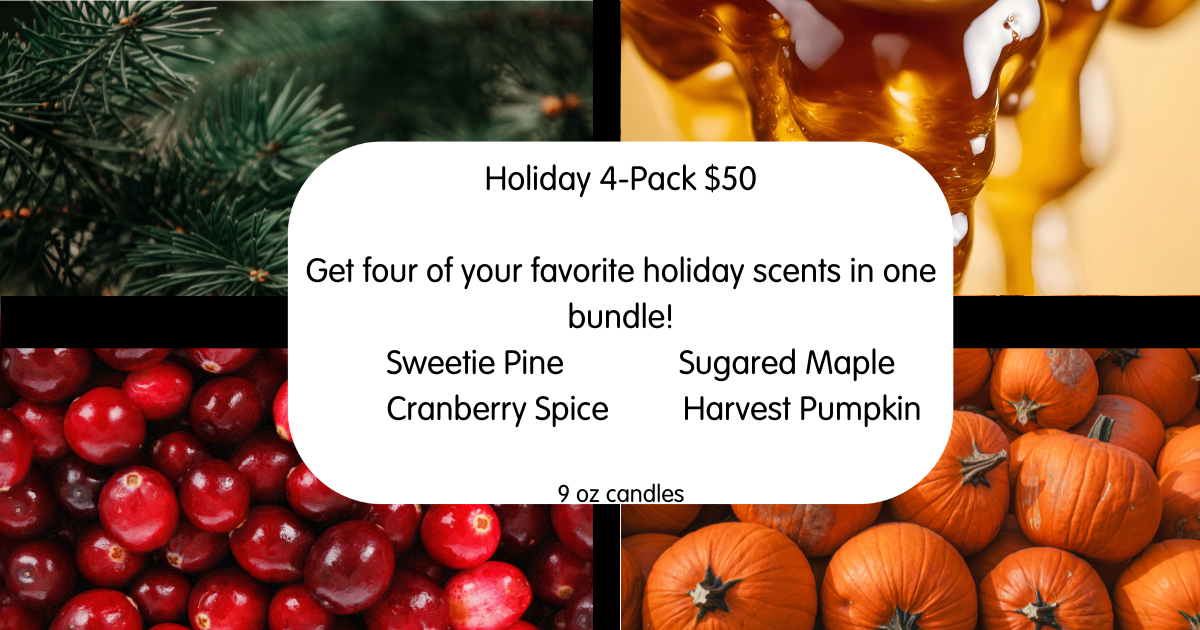 Holiday Candle 4-Pack