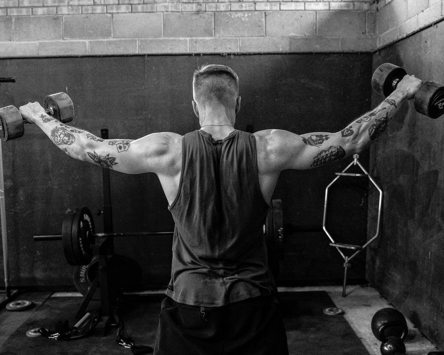 SHOULDERS - The area with the densest number of androgen receptors.

What does this mean?

It means training shoulders increases testosterone levels.

Increased testosterone levels lead to bigger shoulders.

An anabolic circle if you will.

Which is 