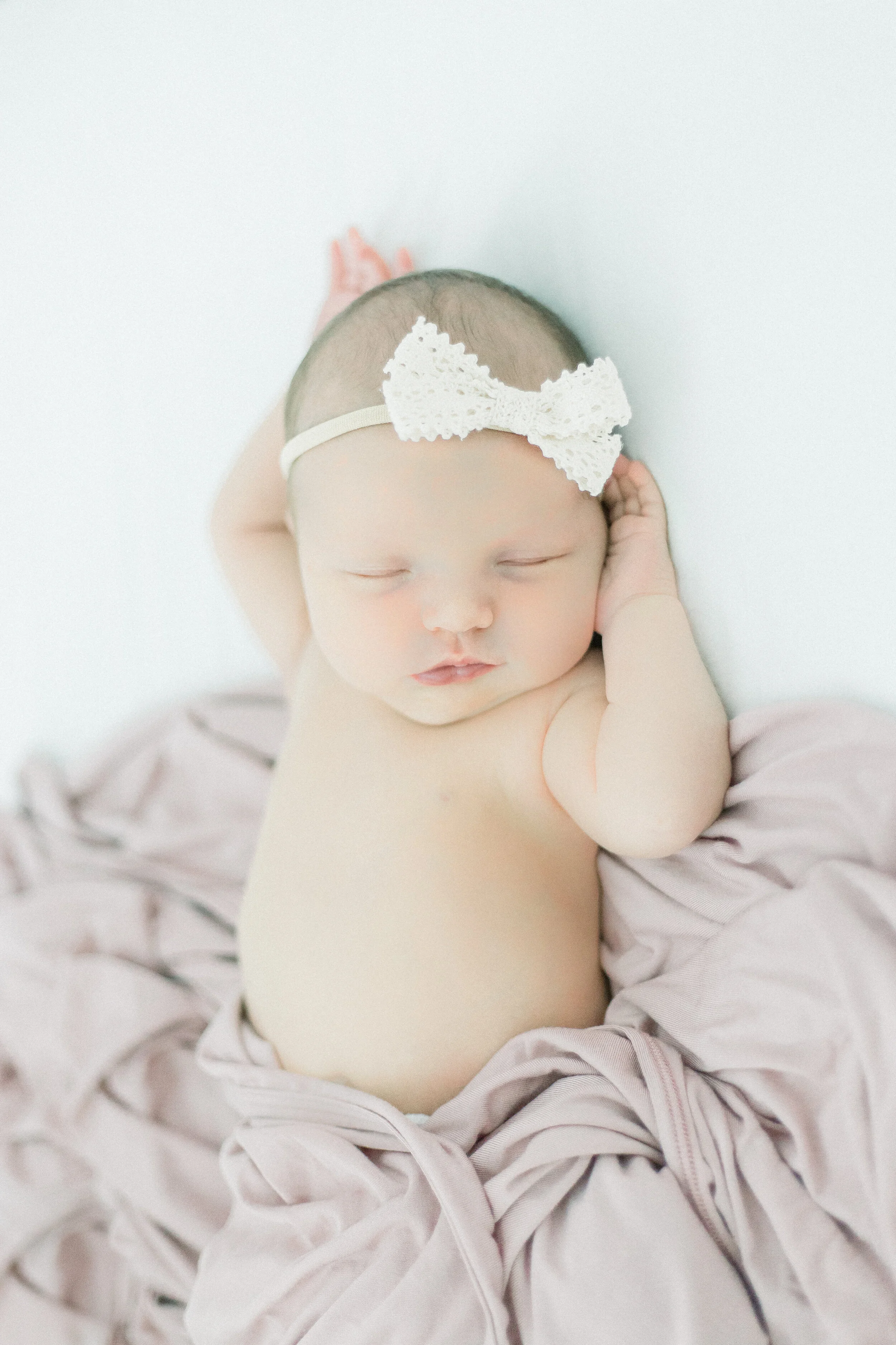 Newborn Baby Portrait Session Photos Boston Massachusetts