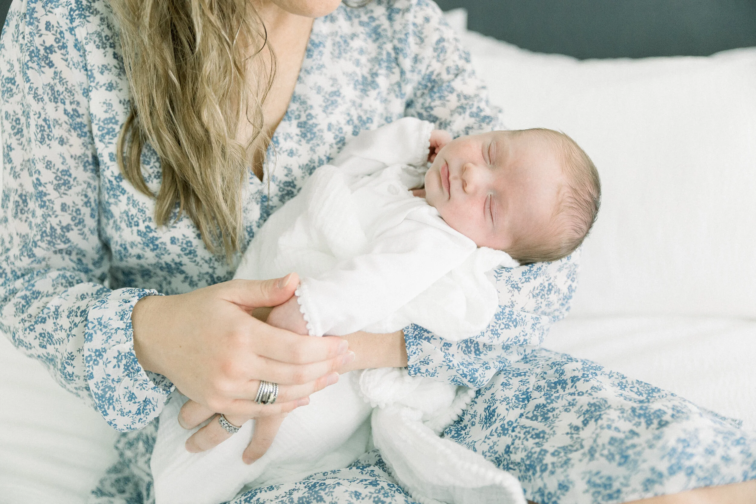 Newborn Baby Portrait Session Photos Boston Massachusetts