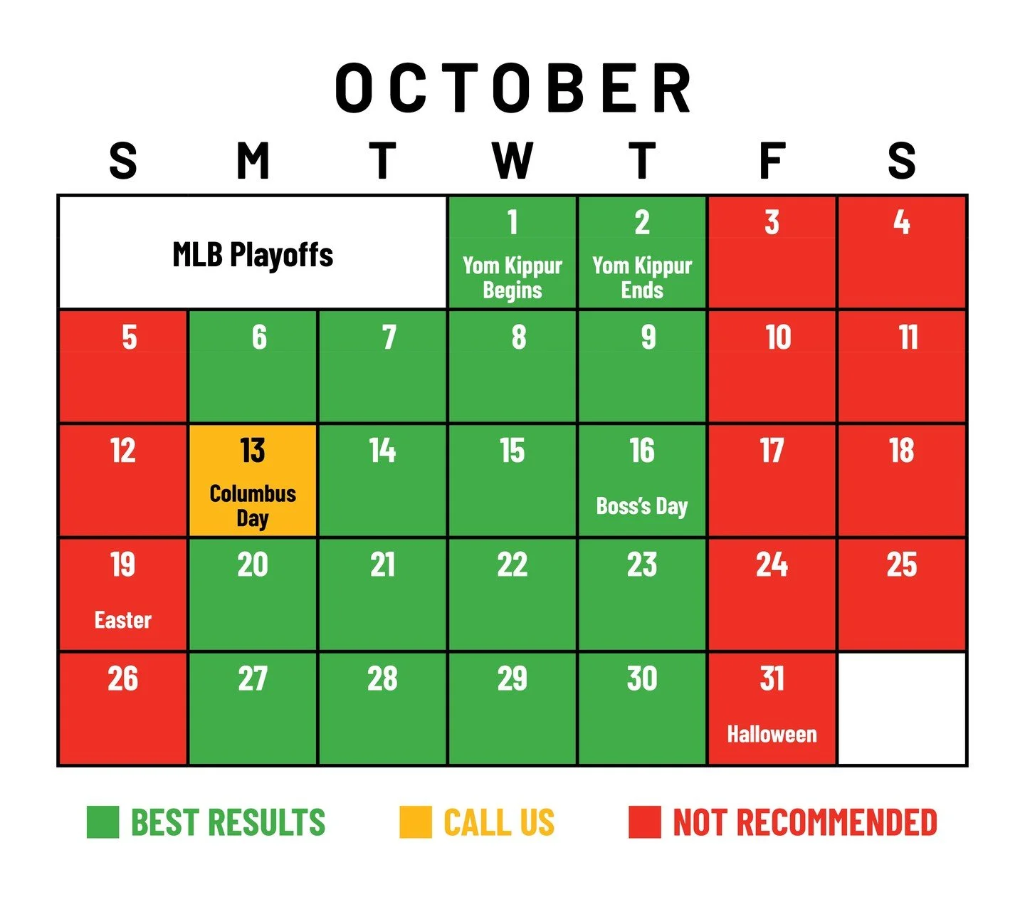 We are now taking orders for October! Click the link below 👇 for some marketing ideas and to see which dates are the best to host your October seminars.
https://bit.ly/4fFBTC8