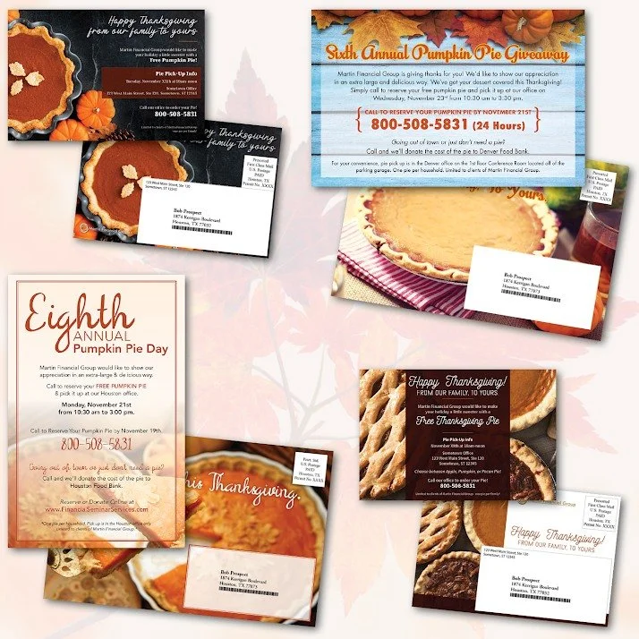🥧 𝗖𝗹𝗶𝗲𝗻𝘁 𝗘𝗻𝗴𝗮𝗴𝗲𝗺𝗲𝗻𝘁 𝗜𝗱𝗲𝗮: 𝗛𝗼𝗹𝗶𝗱𝗮𝘆 𝗣𝗶𝗲 𝗣𝗶𝗰𝗸𝘂𝗽

Reconnect with Clients. Strengthen Relationships. Leave a Lasting Impression.

This holiday season, give your clients a warm reason to stop by&mdash;and a sweet treat 
