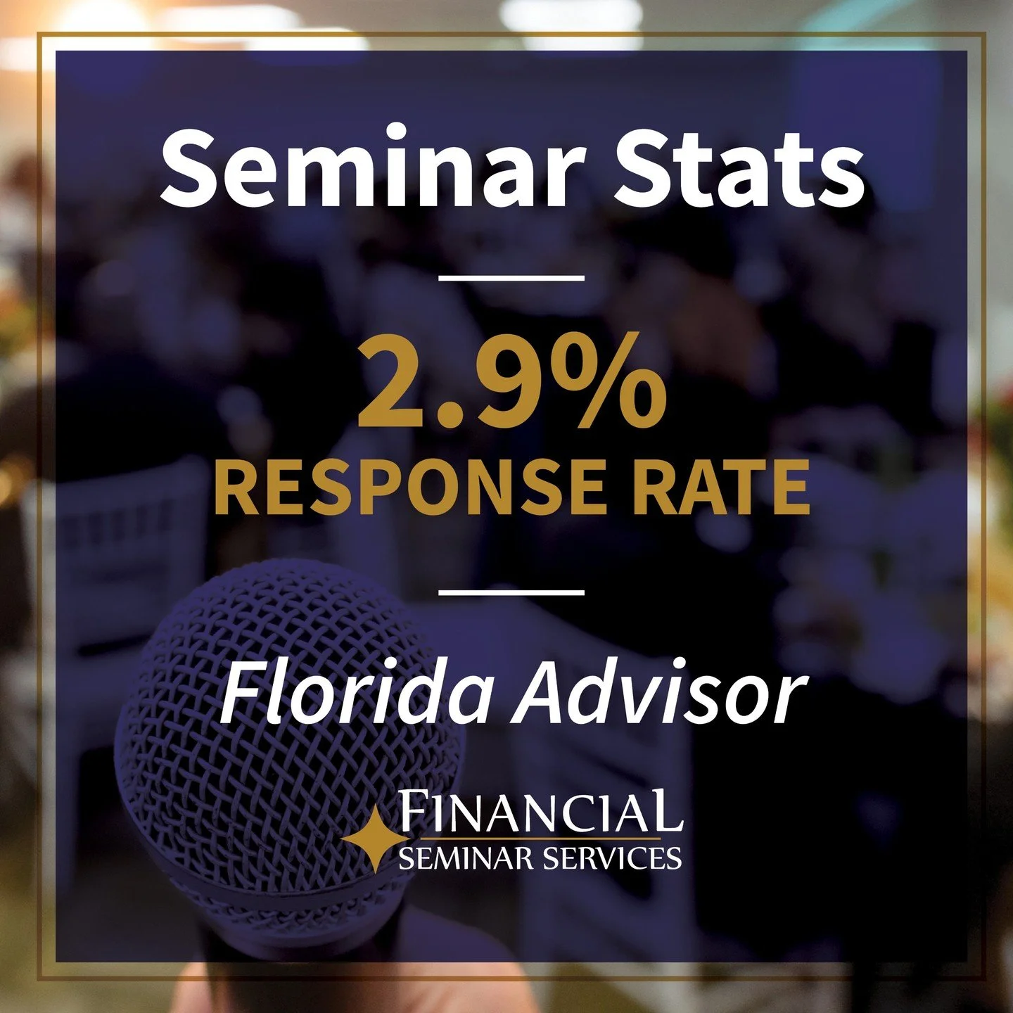 A Florida advisor mailed 8,000 pieces and has a 2.9% response rate for his seminars next week! 📈🙌 We love seeing and celebrating these incredible results. 🥳