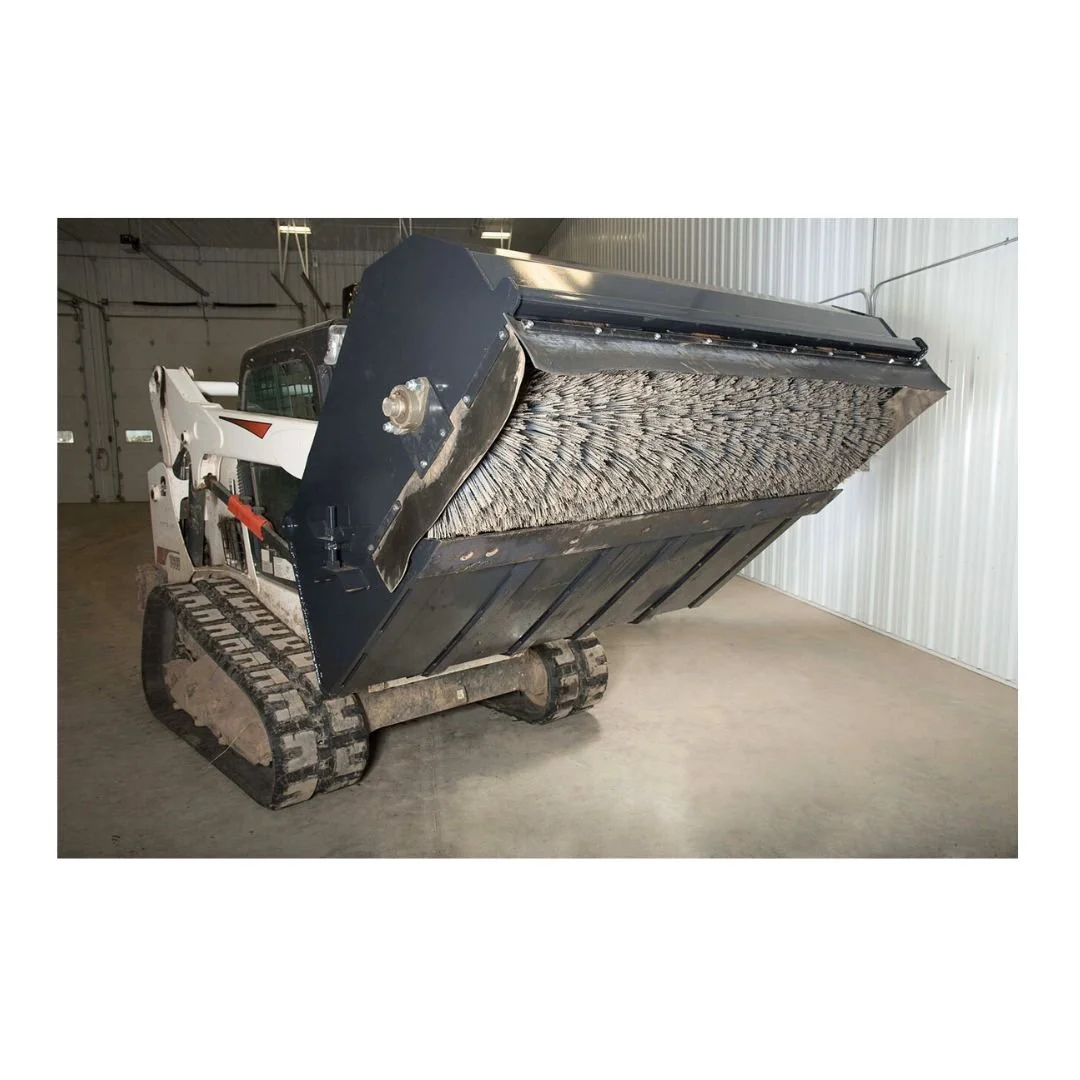 Jenkins Pick Up Broom Skidsteer, for sale by Blue Best Equipment Sales, Richburg, SC.