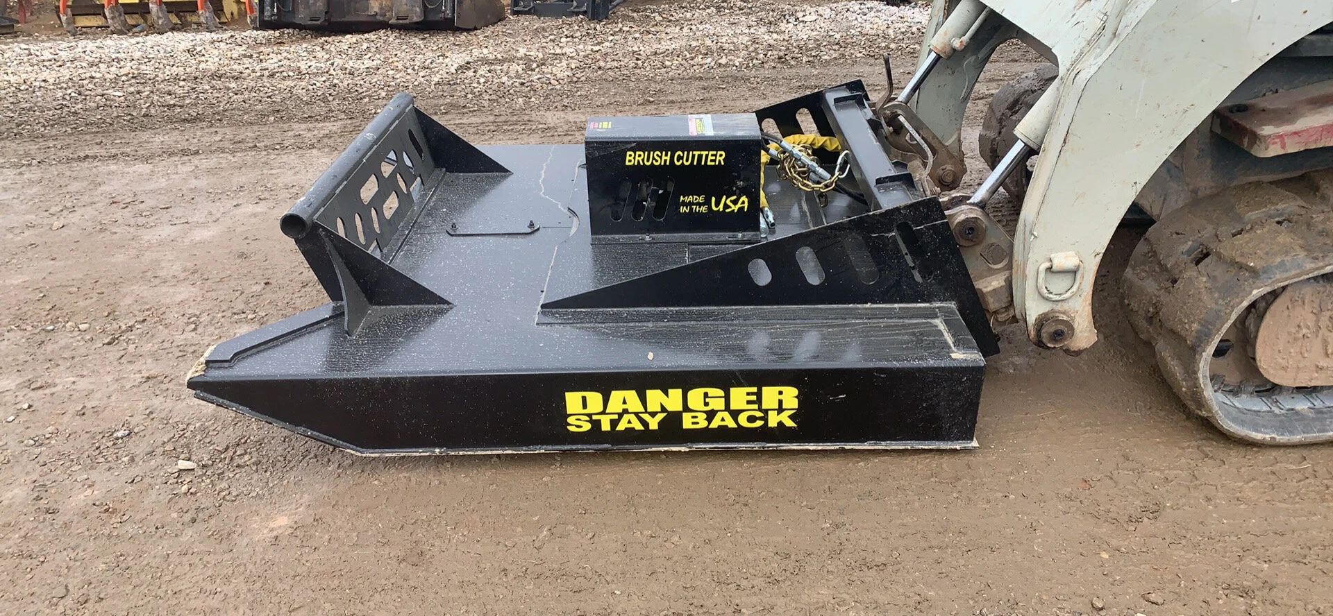 ALLSTAR 72” 3 Blade Skidsteer Brushcutter / Blue Best equipment Sales