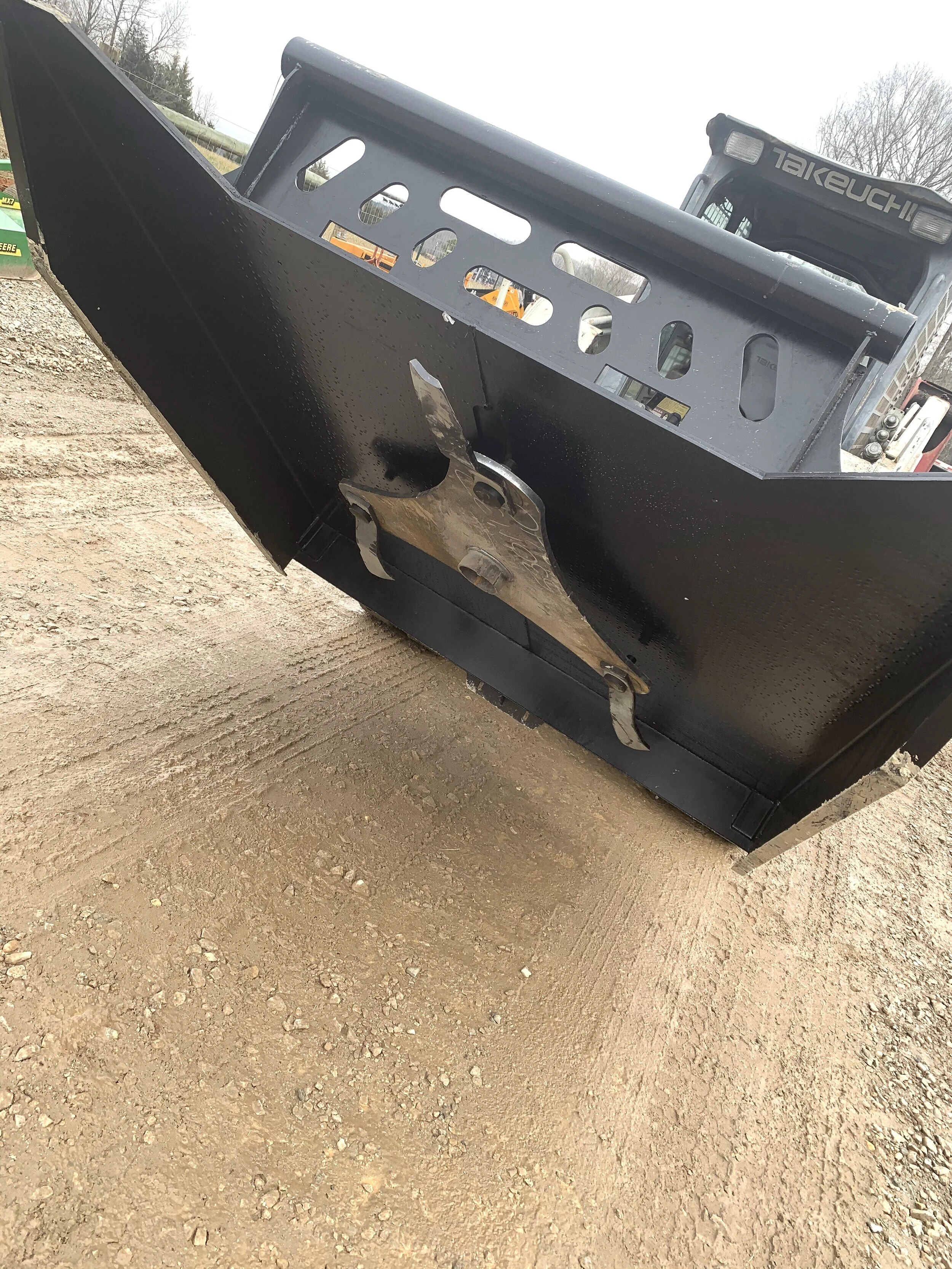 ALLSTAR 72” 3 Blade Skidsteer Brushcutter  / Blue Best Equipment Sales