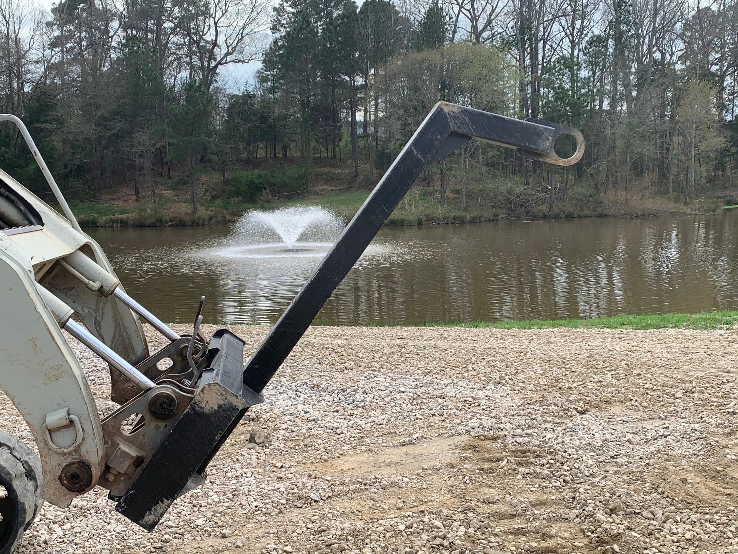 Allstar Skid Steer Boom Pole Straight and Curved / Blue Best Equipment Sales