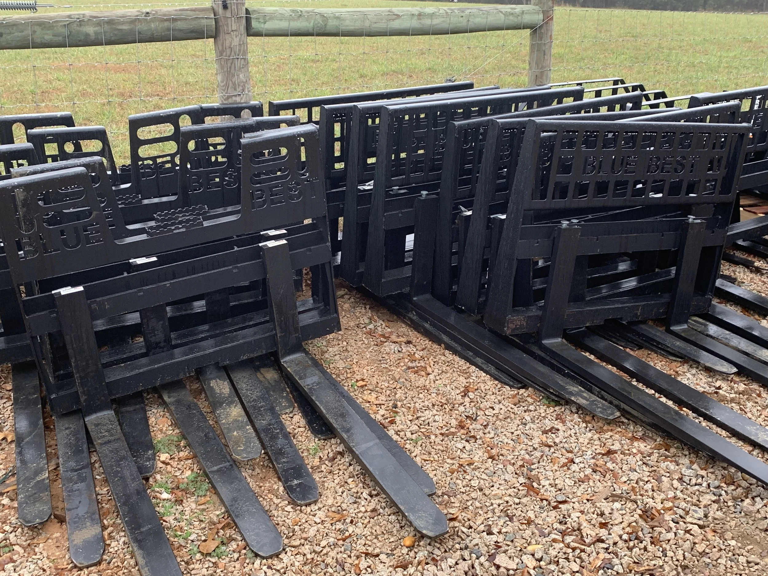 For Sale: Full Size Pallet Forks Skid Steers, 48", by Blue Best Equipment Sales, Richburg, SC.