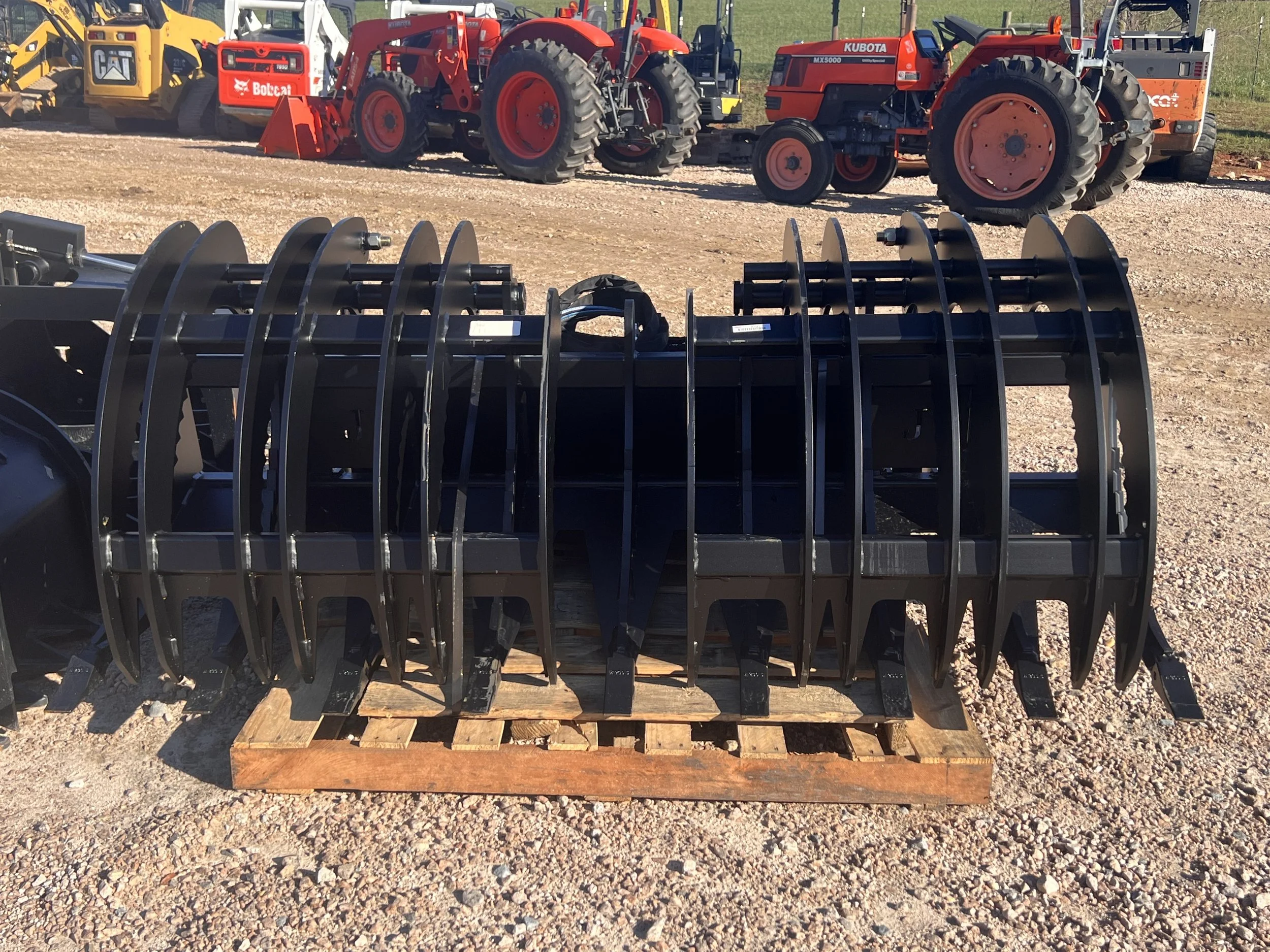 Jenkins Super Split top Brush Grapple 86 in  / Blue Best Equipment Sales / Richburg SC