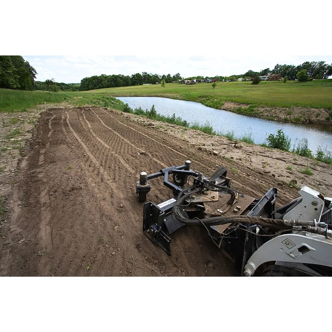 Jenkins Soil Conditioning Power Rake / Blue Best Equipment Sales / Richburg SC