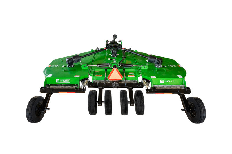 3515 Heavy Duty 15' Flex-Wing  CUTTER WITH 8-26" FOAM FILLED TIRES