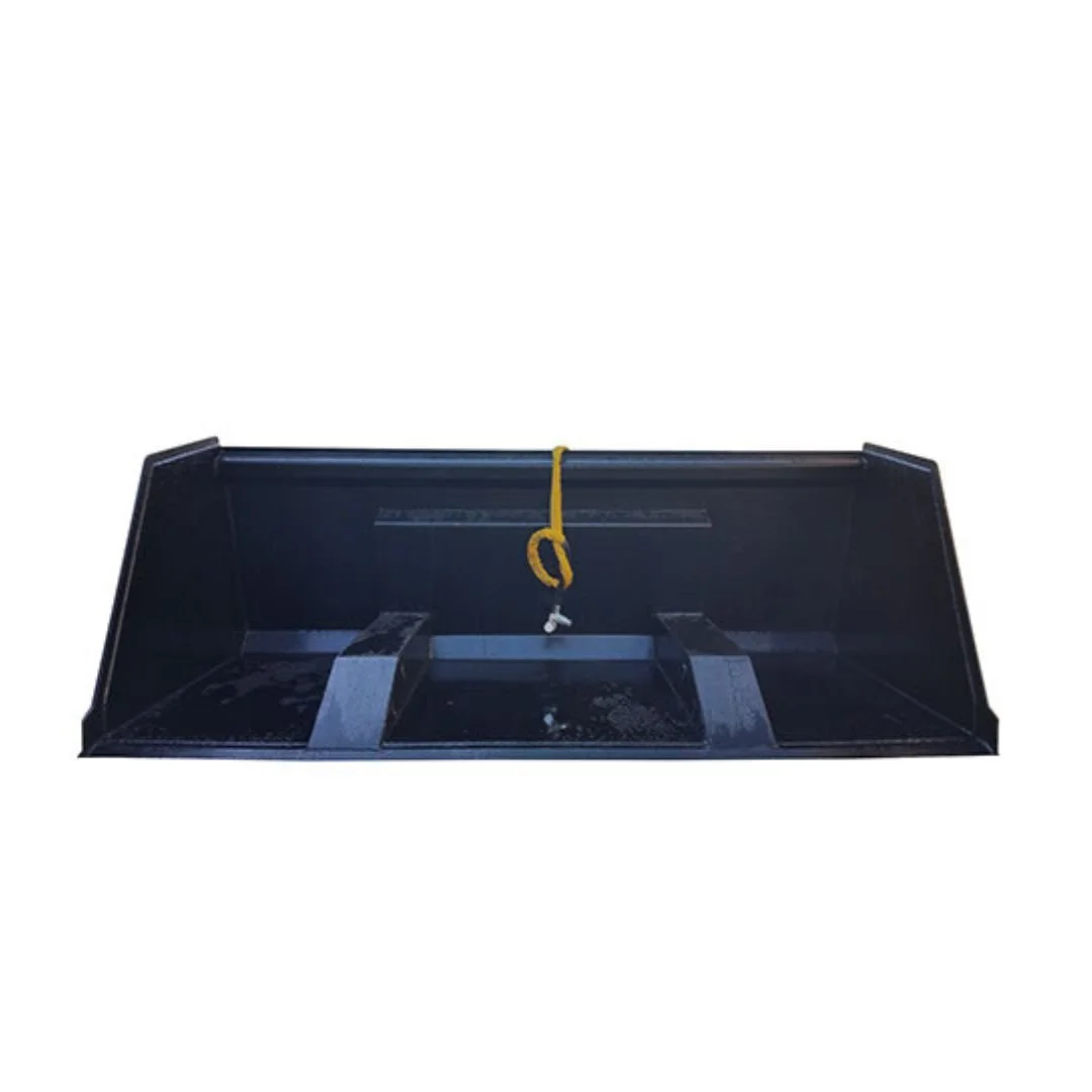 Turkey Litter Quick Dump Bucket for sale by Blue Best Equipment Sales, Richburg, SC.