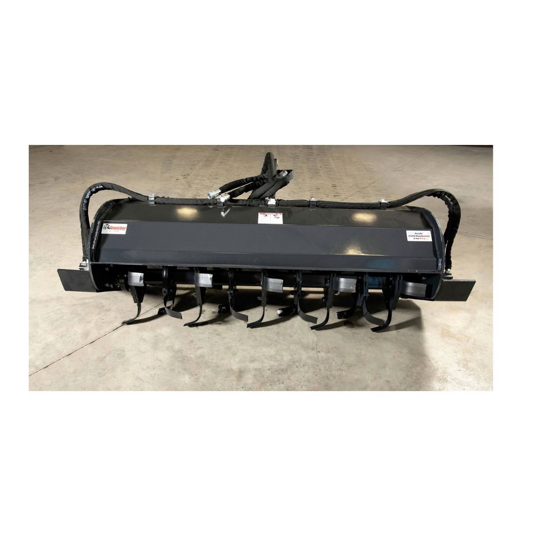 Jenkins Iron Heavy Duty Skidsteer Tiller, for sale by Blue Best Equipment Sales, Richburg, SC.