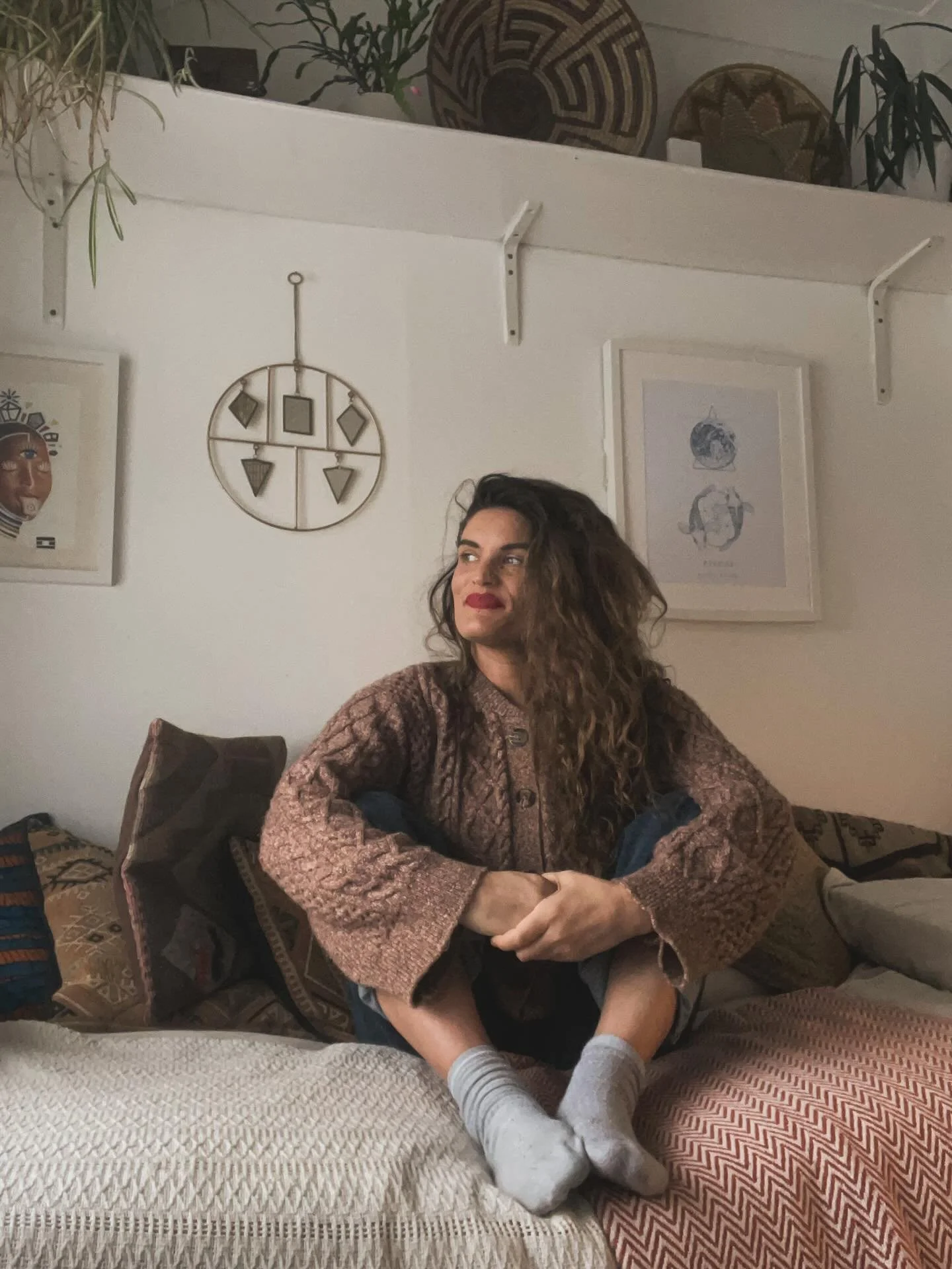 Sometimes it feels like I have everything in place &mdash; the work, the ideas, the routine &mdash; and yet I keep looking outside myself for more. That ache to fill up until I overflow. And I pick up my phone and flick, scroll, laugh, wince, the add