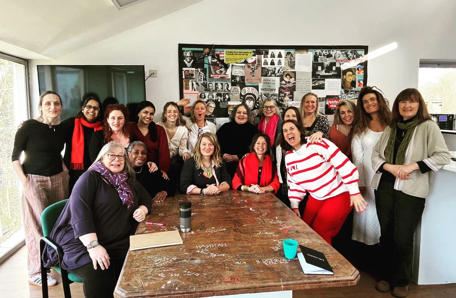 There is something revolutionary about women gathering. It is ancient and it is new. The way we pass ourselves around, a secret here, an honesty there, finding ourselves in the still waters of another&rsquo;s truth. Not networking. Not pitching. Just