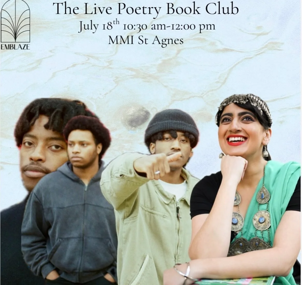 📚 The Live Poetry Book Club returns to St Agnes this July.

Now in its third sold-out year, The Live Poetry Book Club is a unique summer gathering celebrating the power of live literature, poetry and performance.

Each event invites audiences to exp