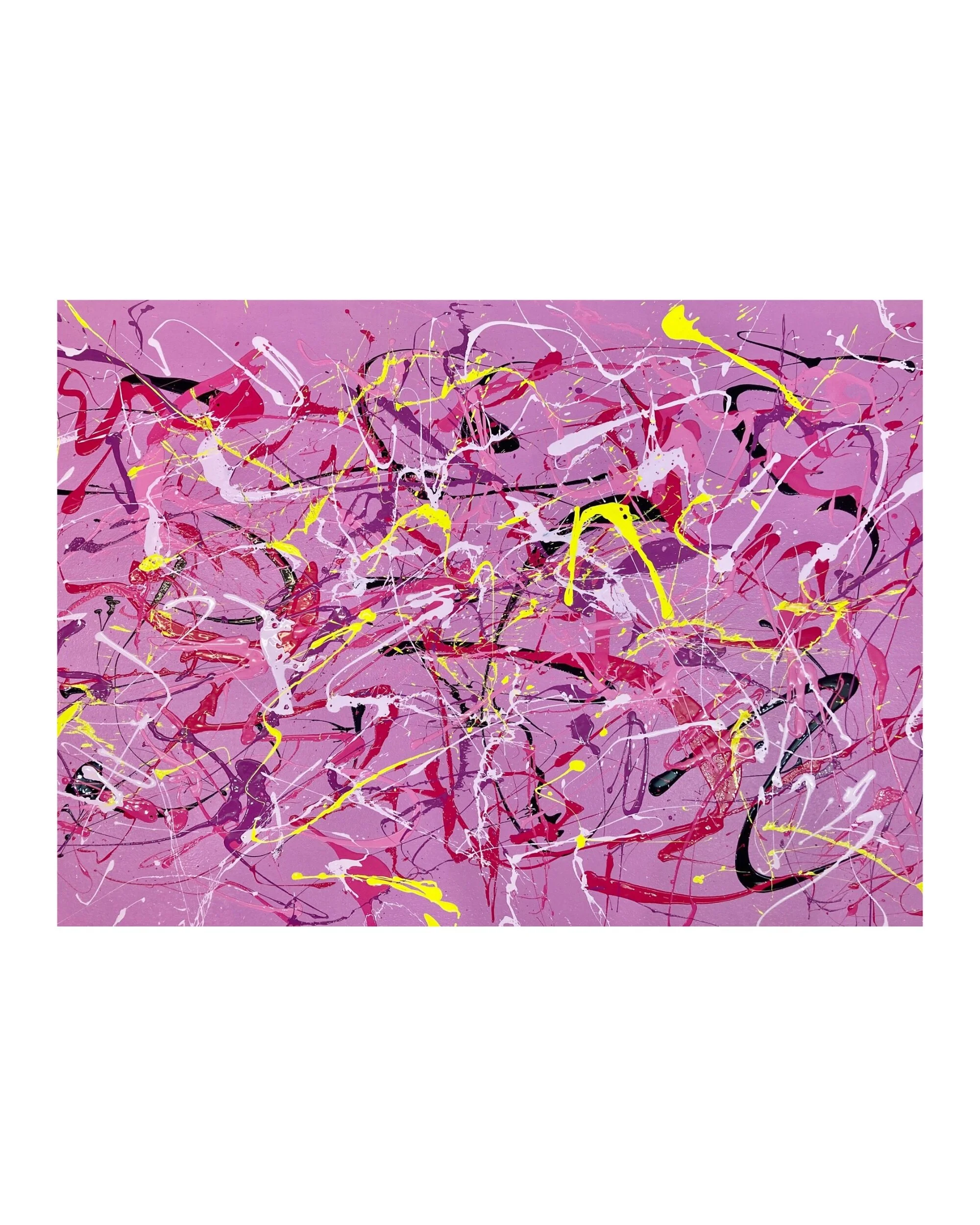 "Untitled #14" - Acrylic on Canvas - 48”x72” 

