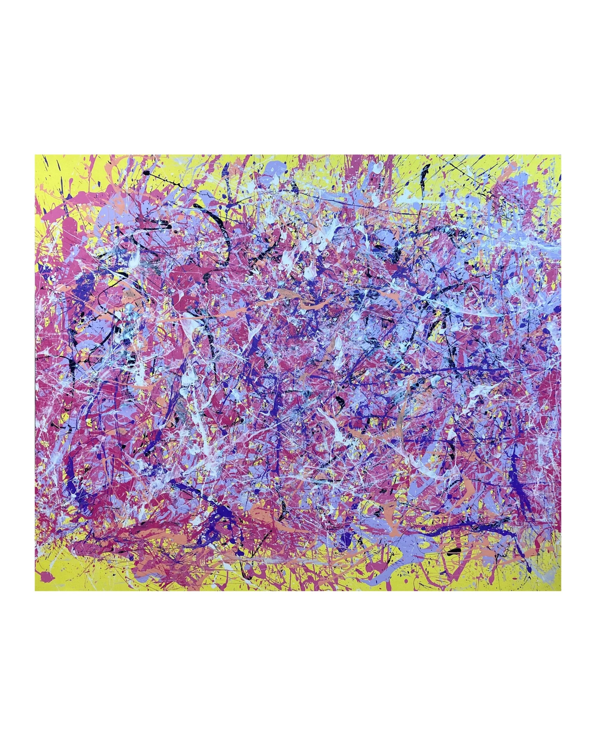 "Untitled #15" - Acrylic on Canvas - 60”x72”