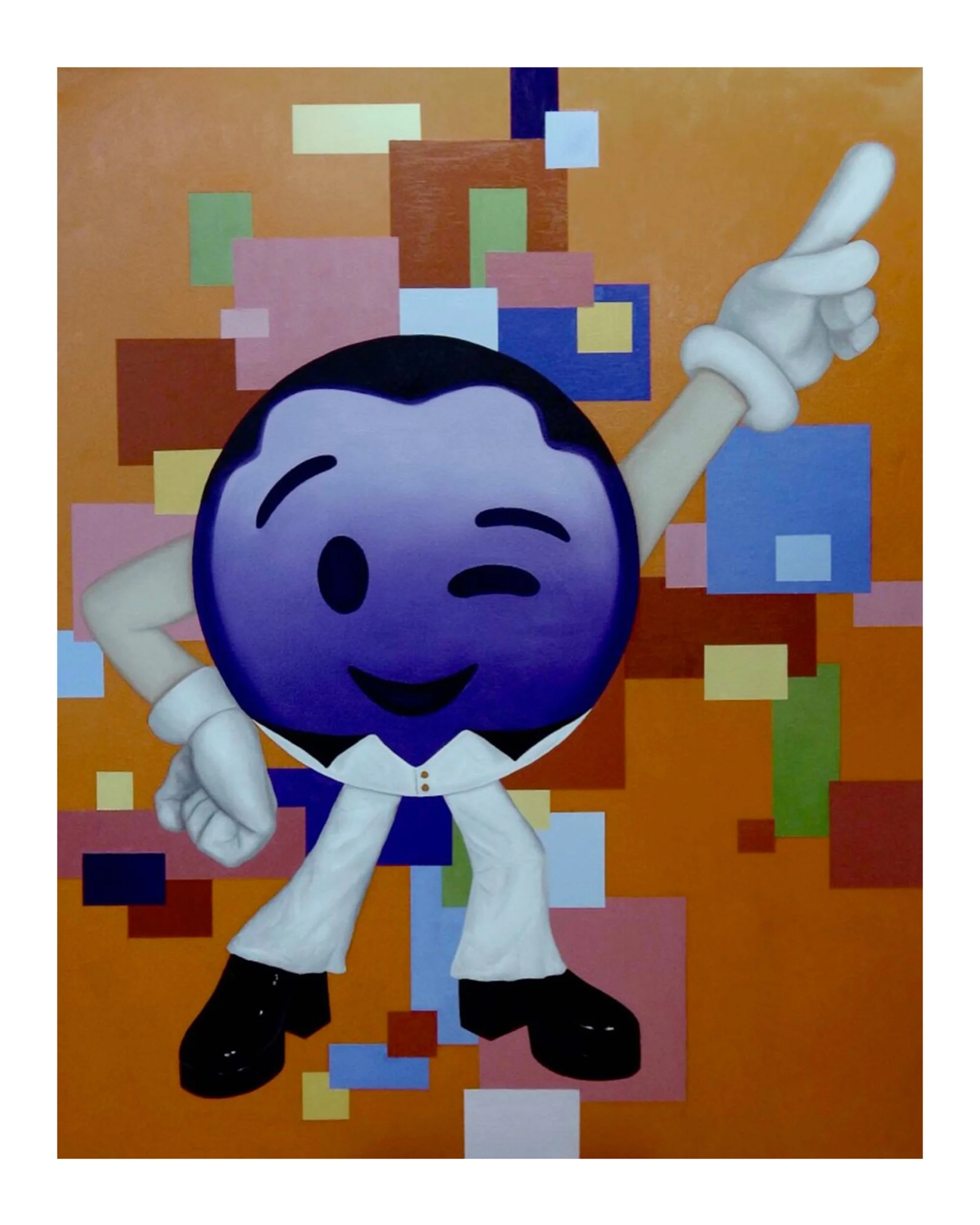 "Disco King" - Oil on Canvas - 60”x48”