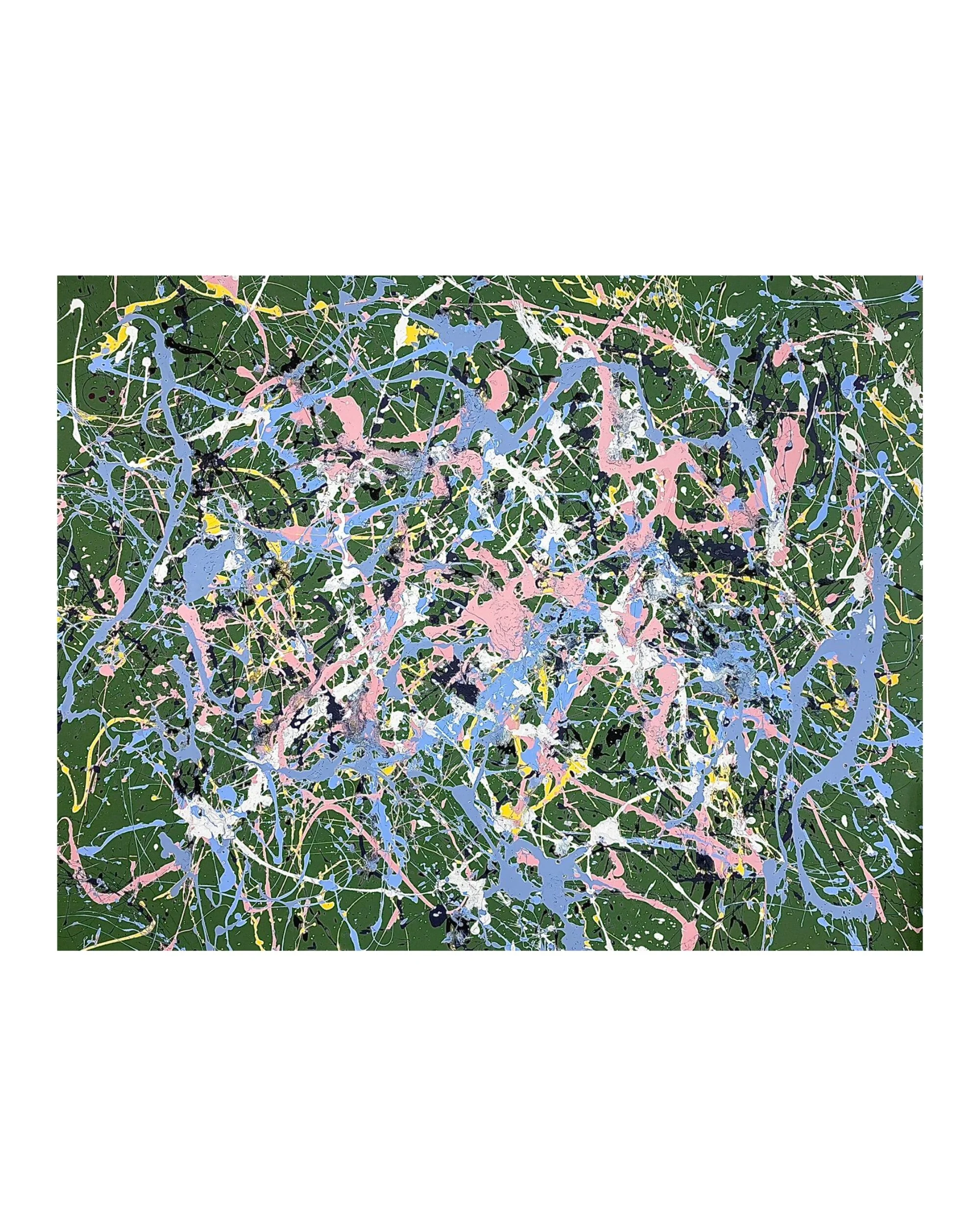 “Untitled #26” - Acrylic on Canvas - 48”x60”