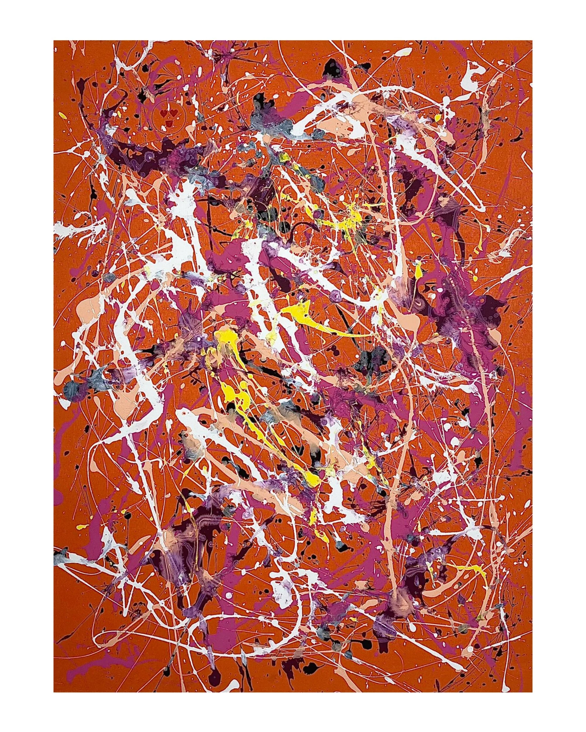 “Untitled #30” - Acrylic on Wood - 48”x36”