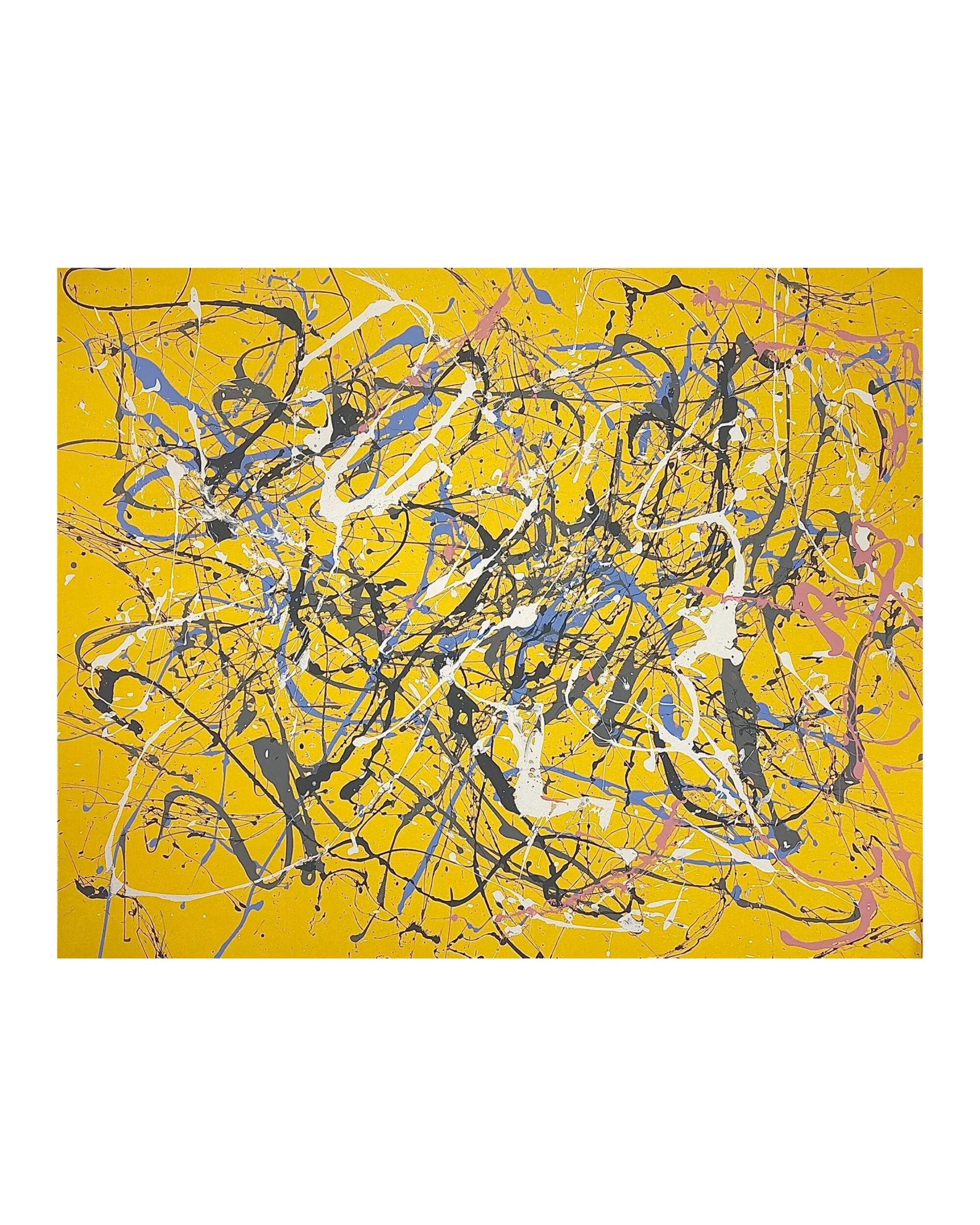 “Untitled #33” - Acrylic on Canvas - 48”x60”
