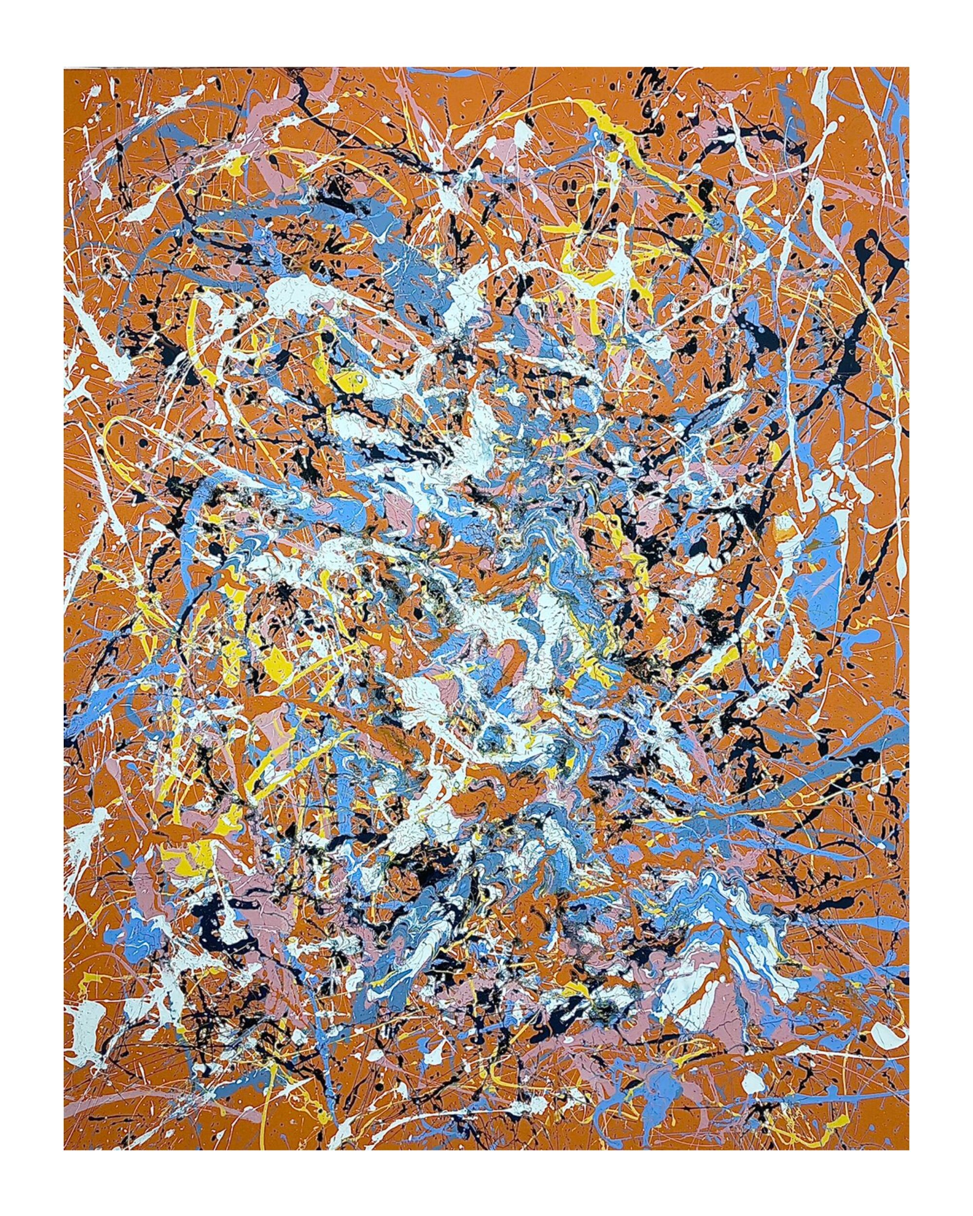 “Untitled #31” - Acrylic on Canvas - 60”x48”