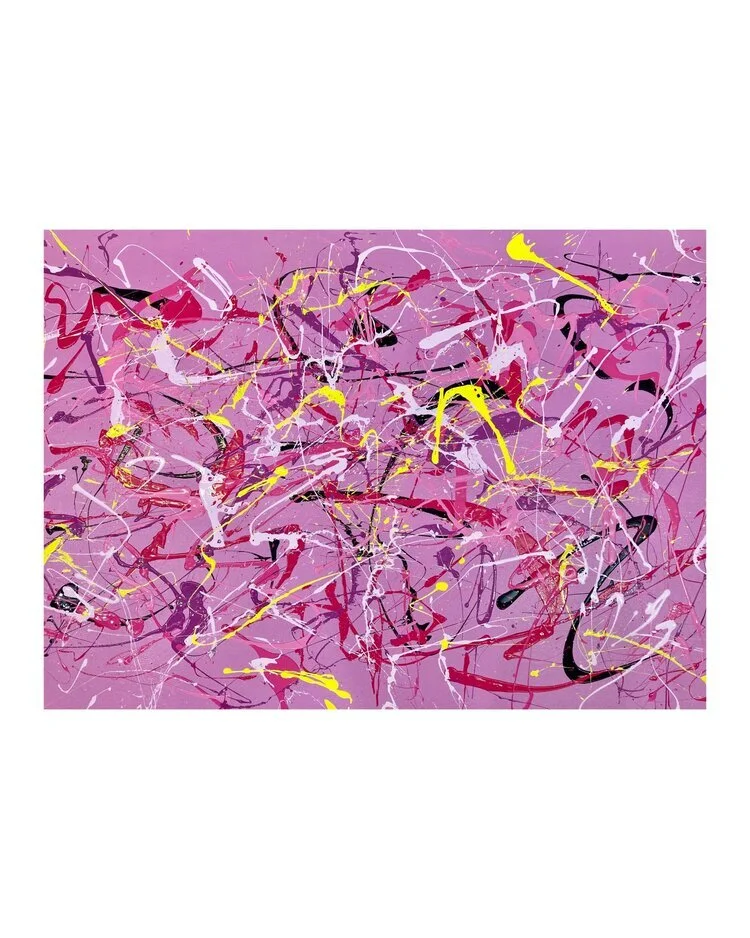 "Untitled #14" - Acrylic on Canvas - 48”x72”