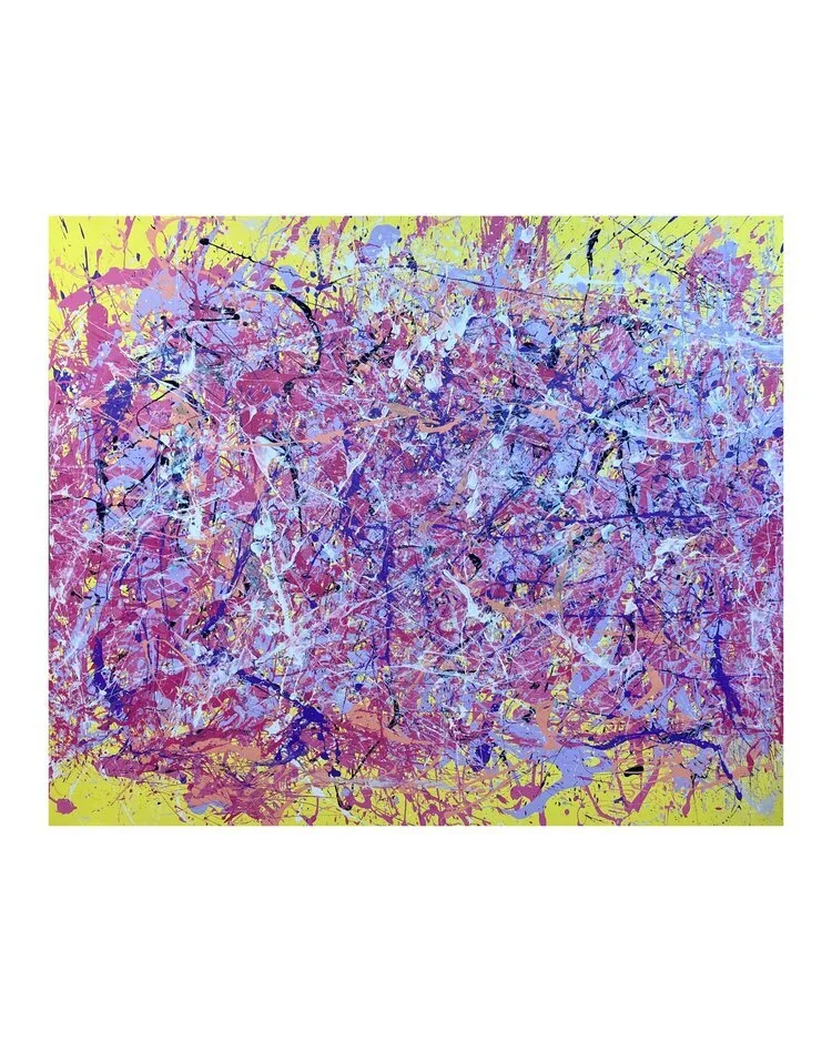 "Untitled #15" - Acrylic on Canvas - 60”x72”