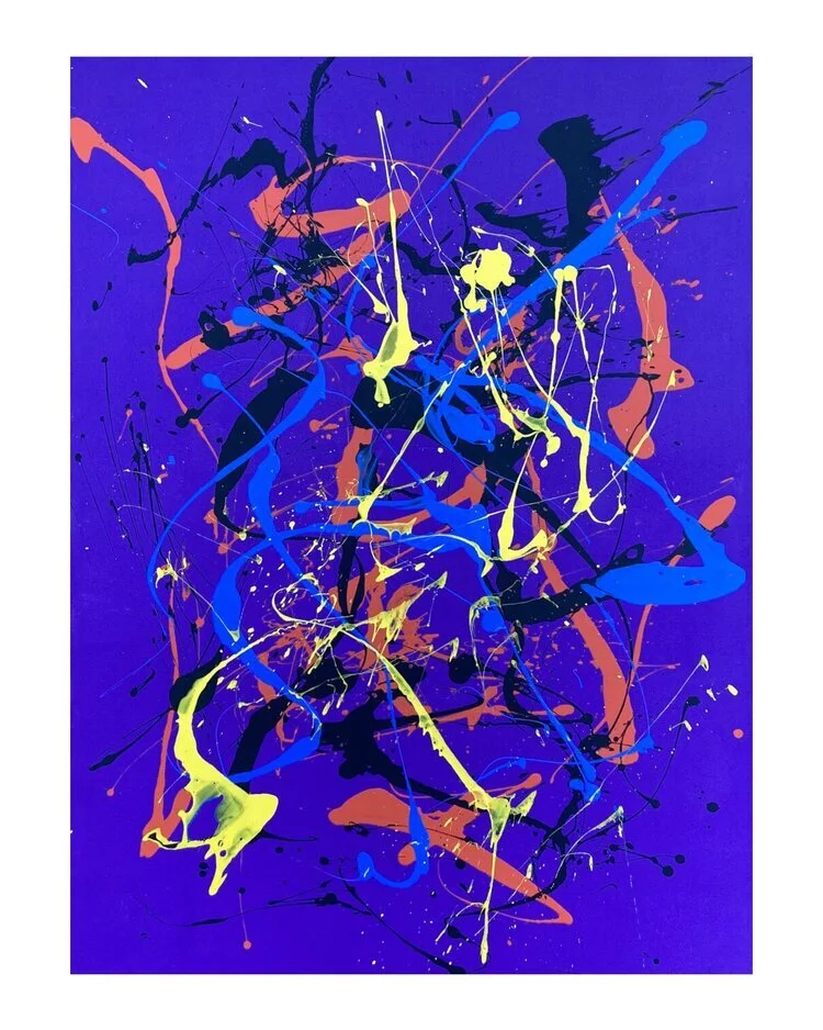 "Untitled #16" - Acrylic on Canvas - 48”x36”