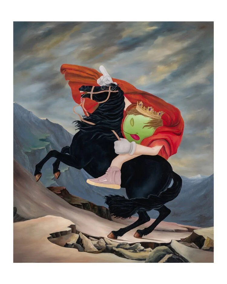 “Triumphant!” - Oil on Canvas - 72”x60”