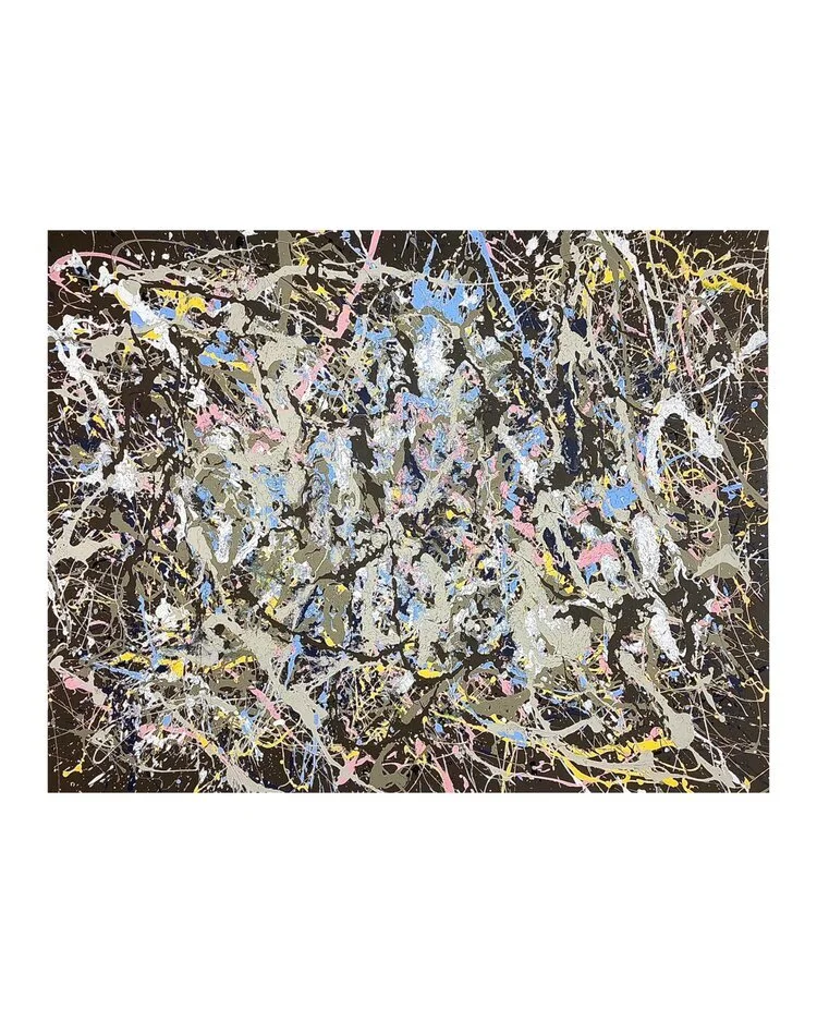 “Untitled #27” - Acrylic on Canvas - 48”x60”