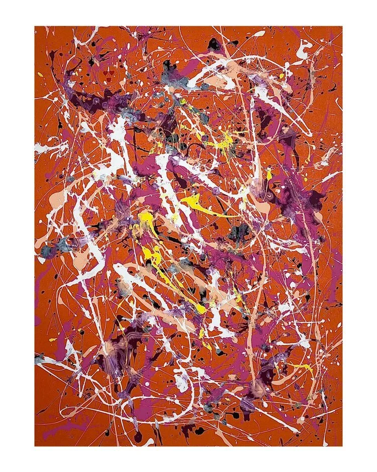 “Untitled #27” - Acrylic on Canvas - 48”x60”