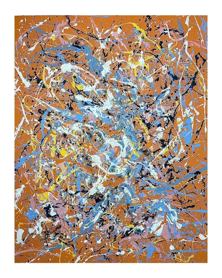 “Untitled #31” - Acrylic on Canvas - 60”x48”
