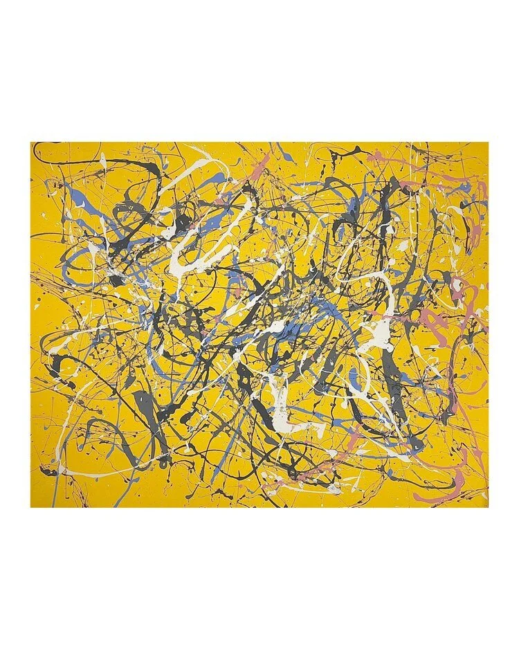 “Untitled #33” - Acrylic on Canvas - 48”x60”